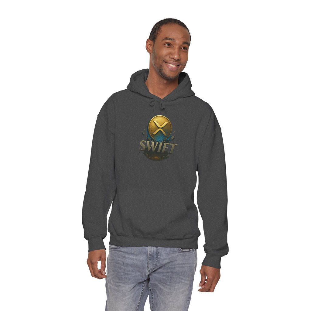 XRP Swell Hoodie — Crypto Ripple Logo Pullover