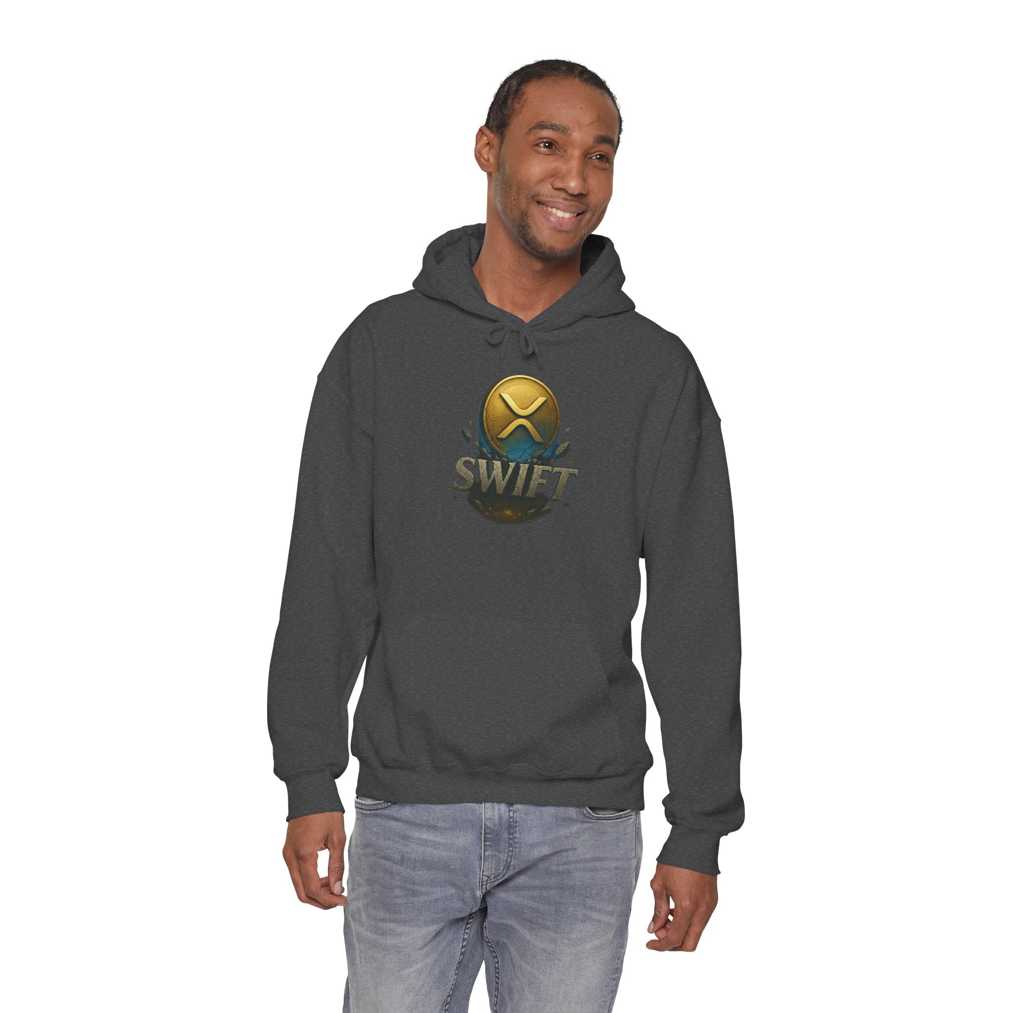XRP Swell Hoodie — Crypto Ripple Logo Pullover