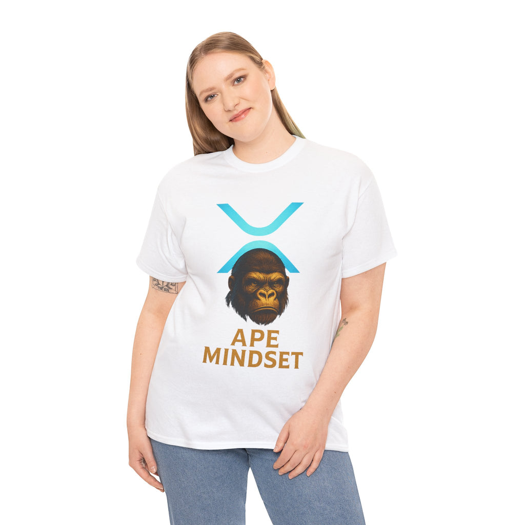 Ape Mindset T-Shirt — Crypto XRP Ape Graphic Tee