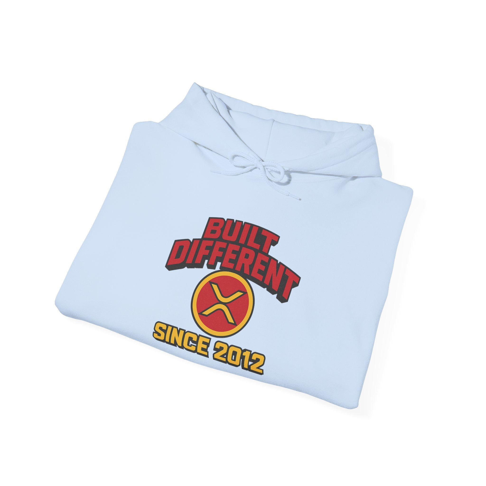 Built Different Hoodie - "Since 2012" Retro Logo Pullover