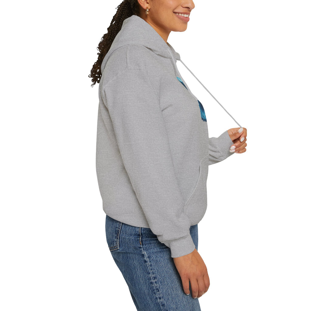 XRP Frozen Cube Hoodie — Crypto Ice Block Sweater for XRP Fans
