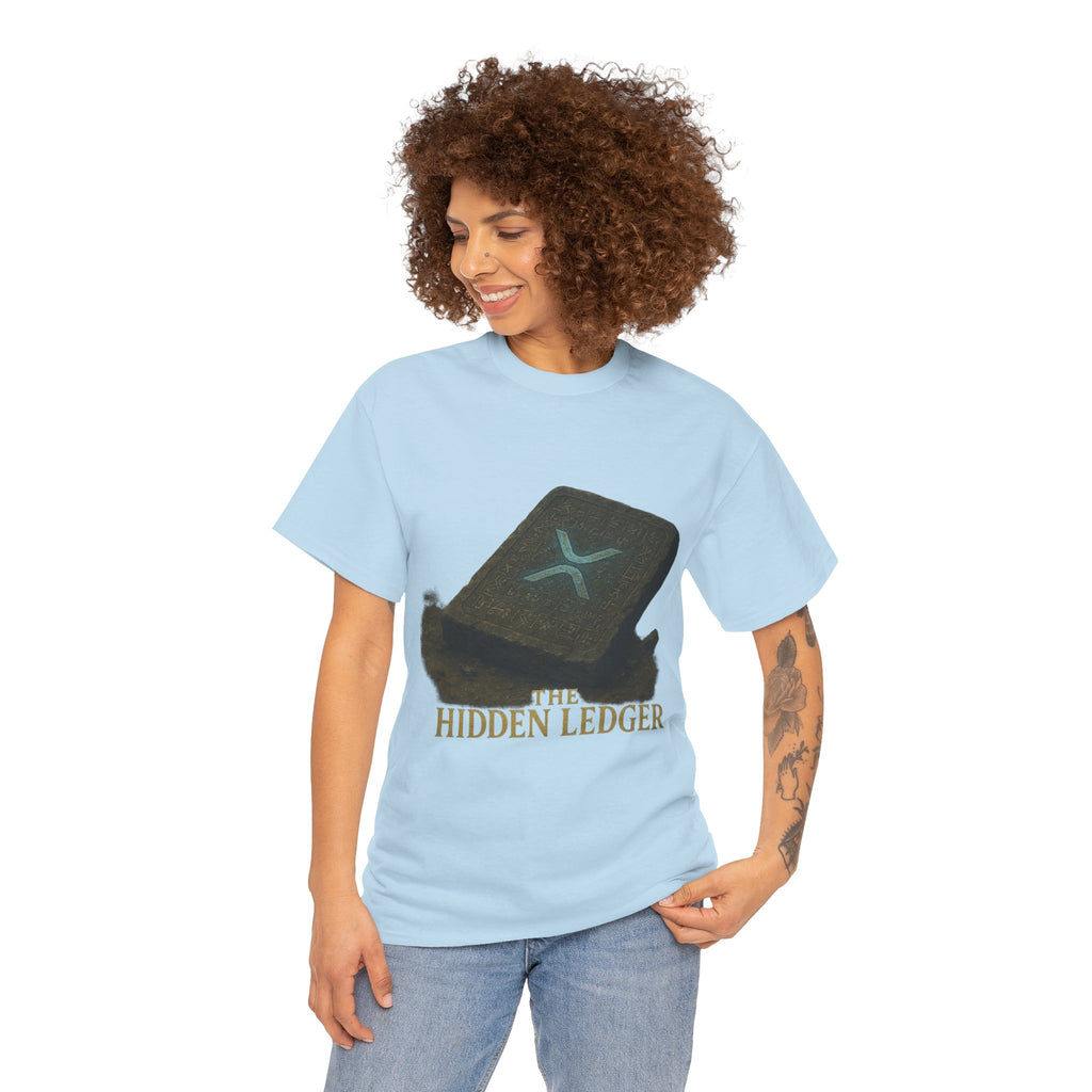 T-Shirt — "The Hidden Ledger" Crypto XRP Wallet Graphic Tee