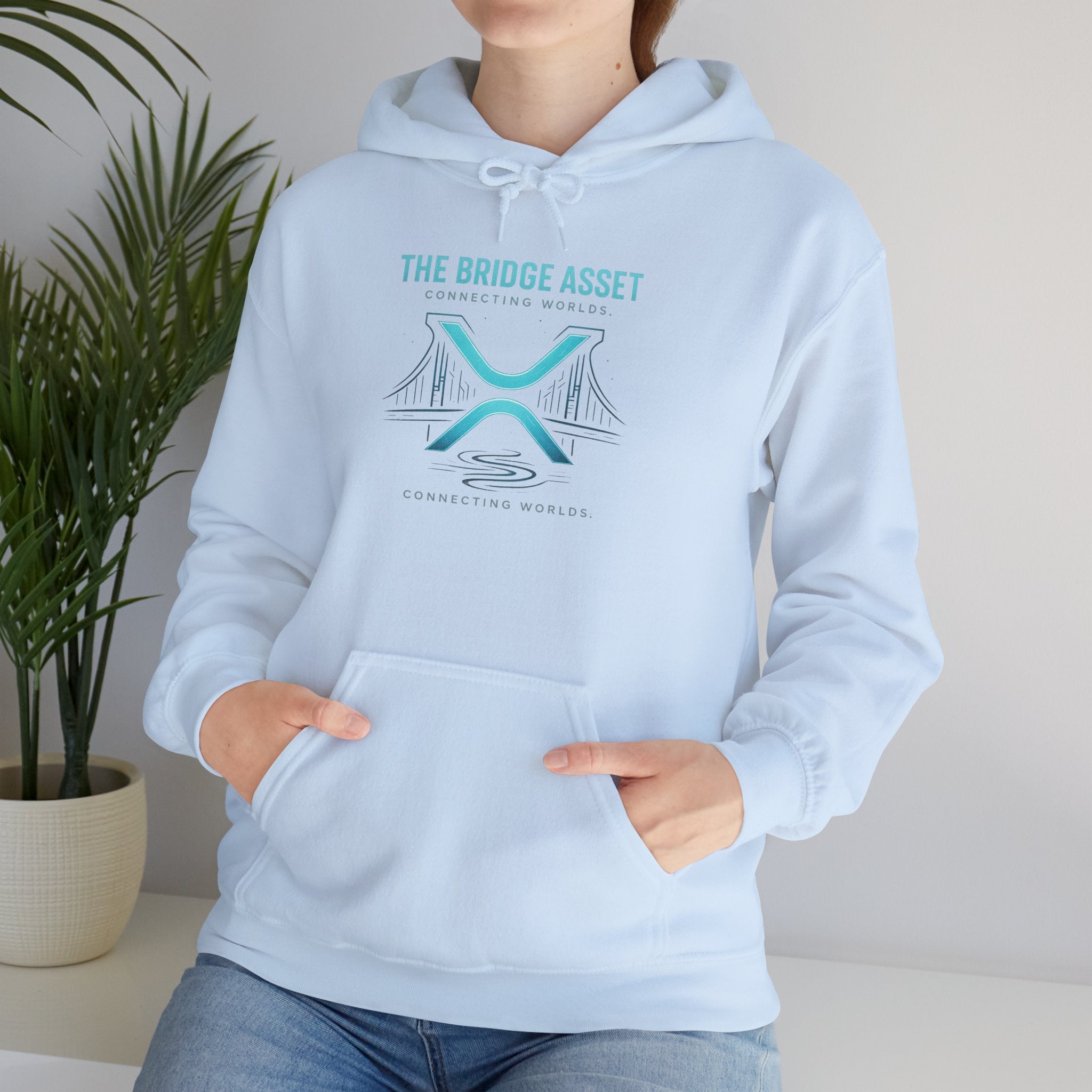 The Bridge Asset Hoodie — Ripple Bridge Logo Pullover