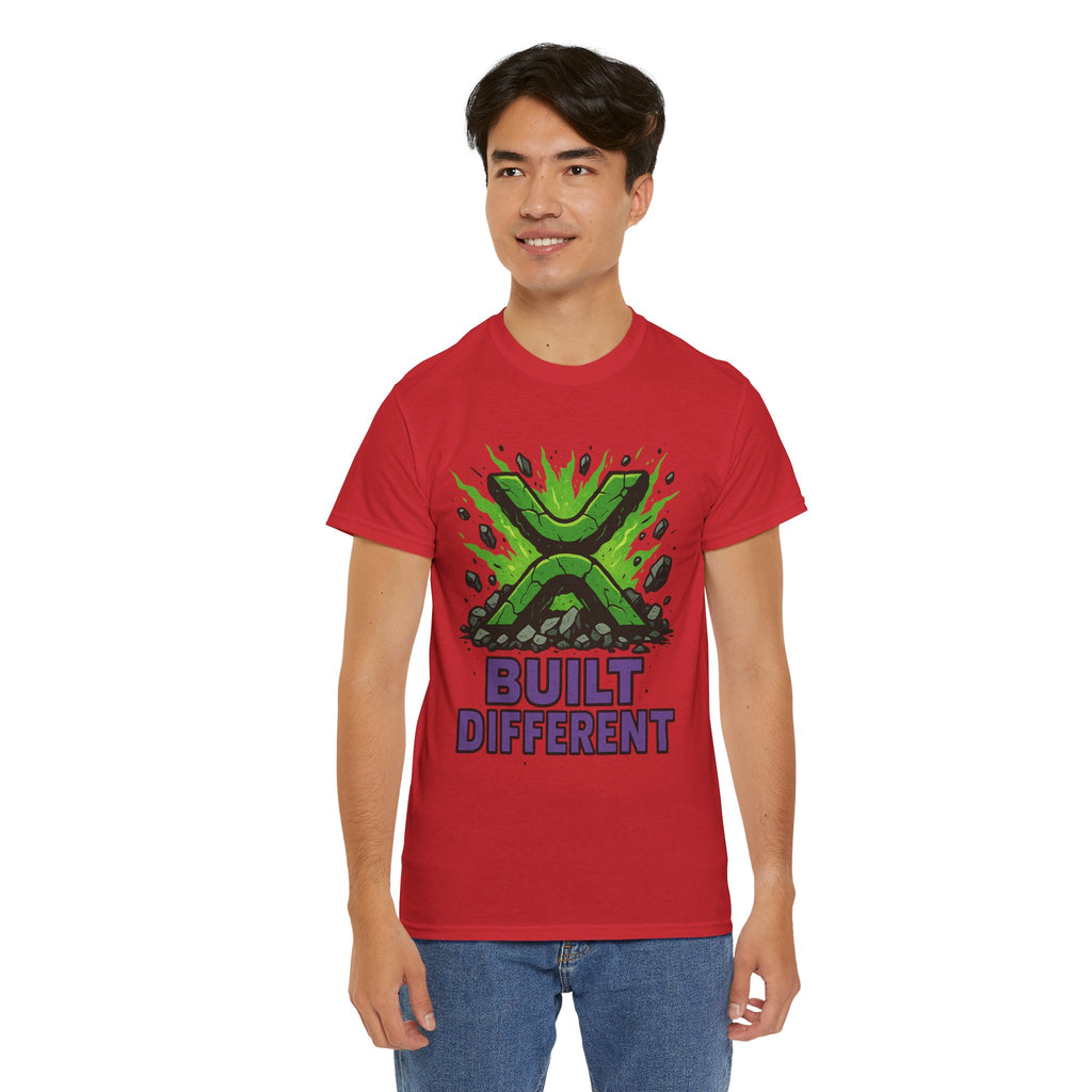Built Different T-Shirt — Green Gamer Logo Tee