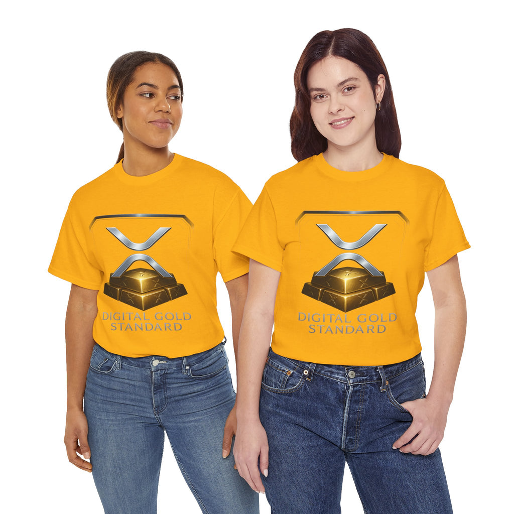 XRP 'Digital Gold Standard' Tee — Cryptocurrency Logo Shirt