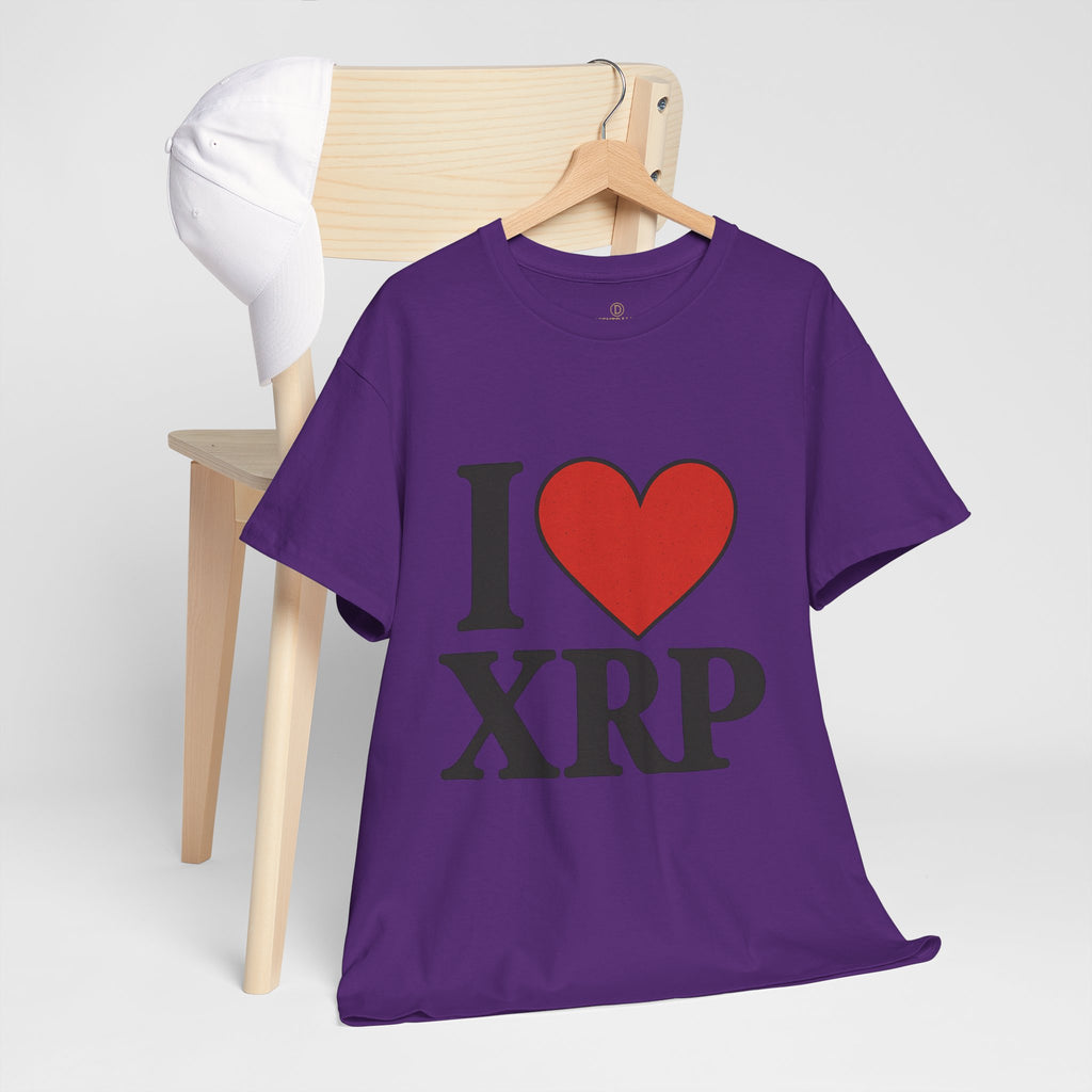 I  XRP T-Shirt — Crypto Enthusiast Ripple Tee