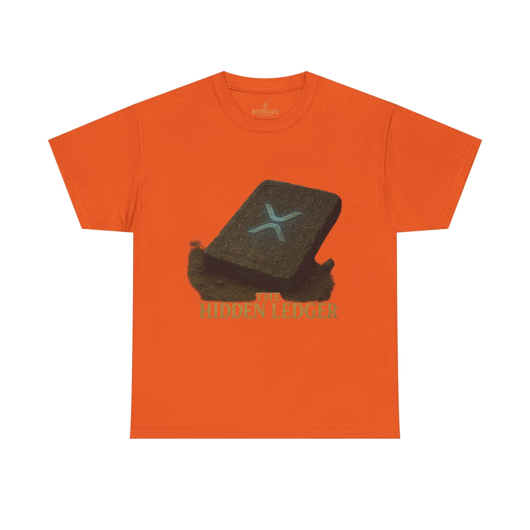 T-Shirt — "The Hidden Ledger" Crypto XRP Wallet Graphic Tee