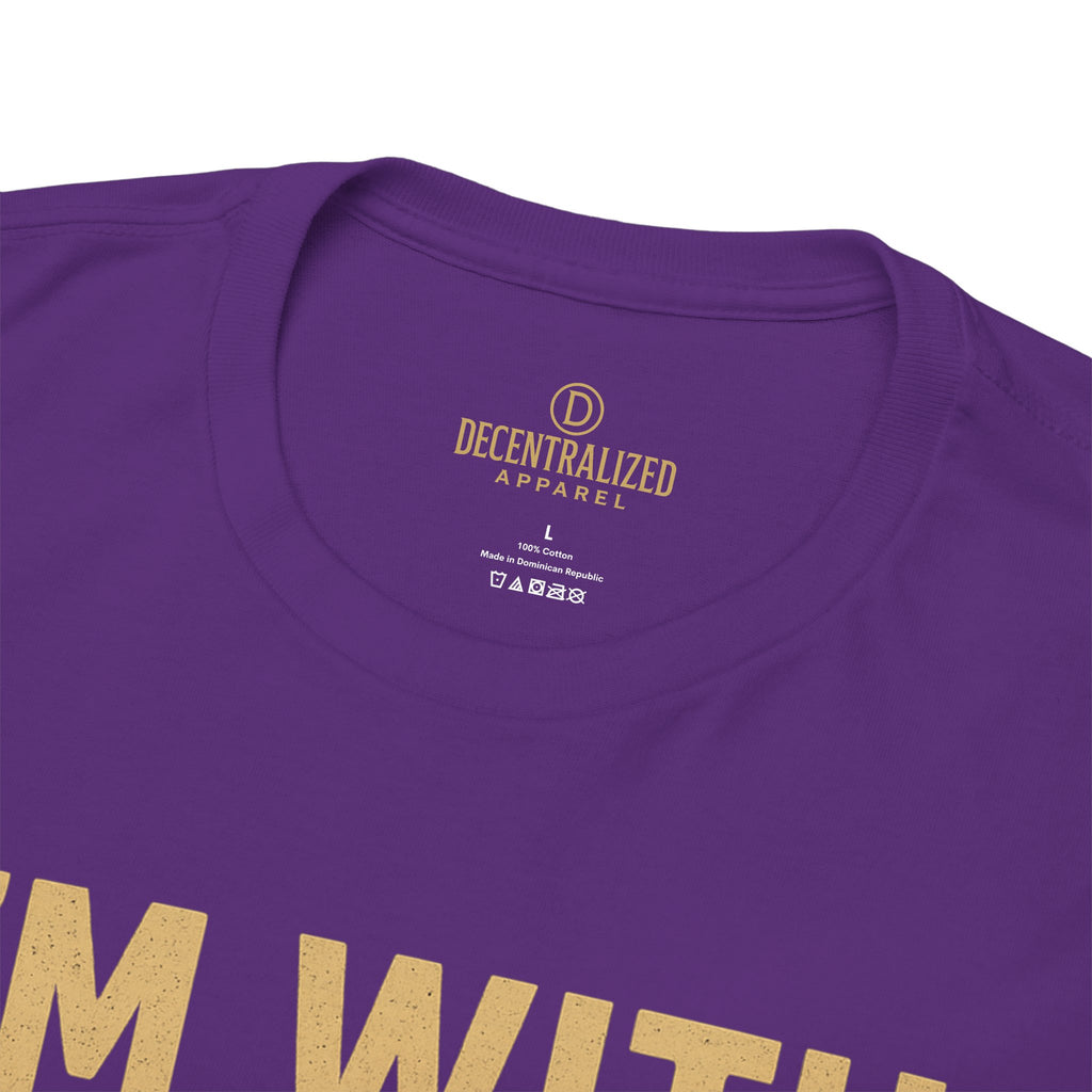 I'm With XRP Graphic Tee – Crypto Supporter Shirt