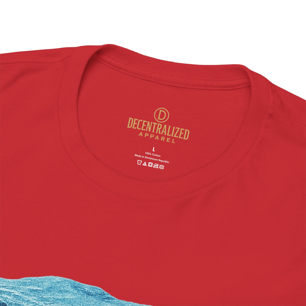 XRP Ice Block Tee — Crypto Ripple Logo T-Shirt