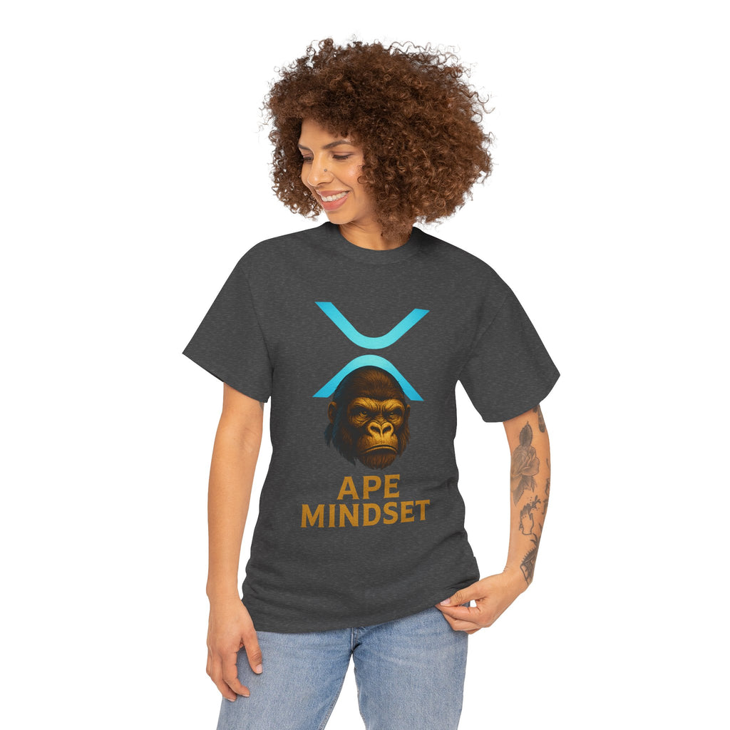 Ape Mindset T-Shirt — Crypto XRP Ape Graphic Tee