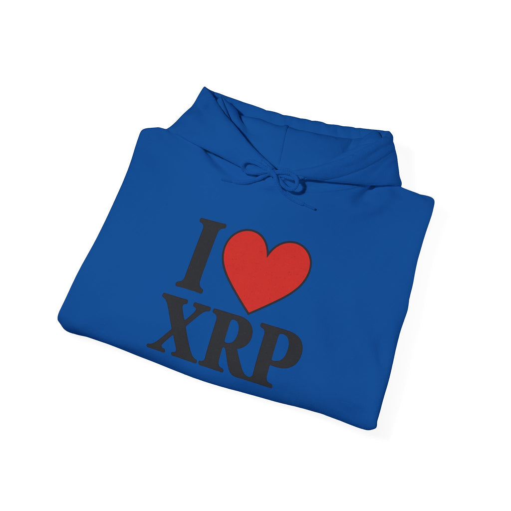 I  XRP Hoodie — Crypto Enthusiast Ripple Sweatshirt