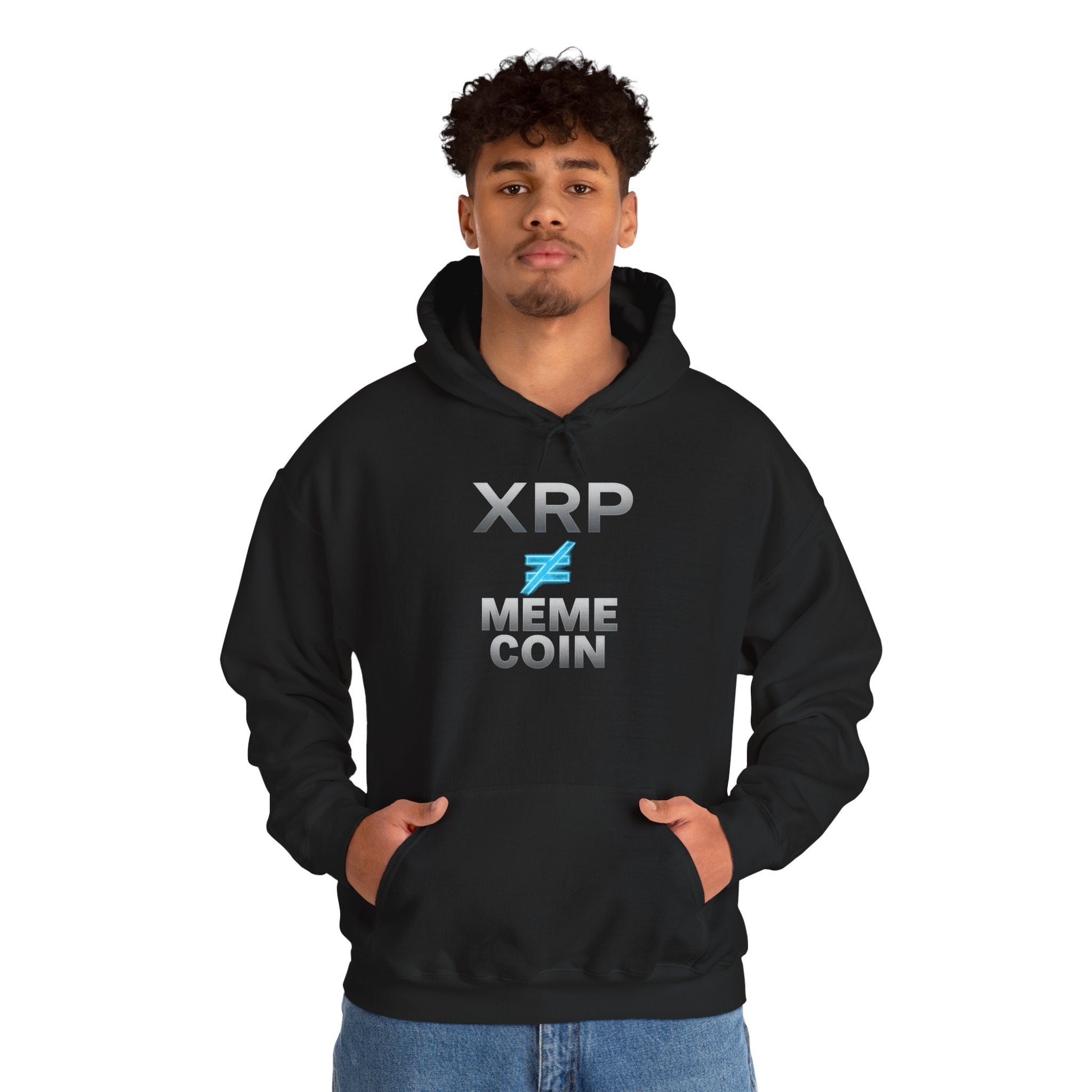 XRP Meme Coin Hoodie — Crypto Logo Pullover for Traders & Enthusiasts