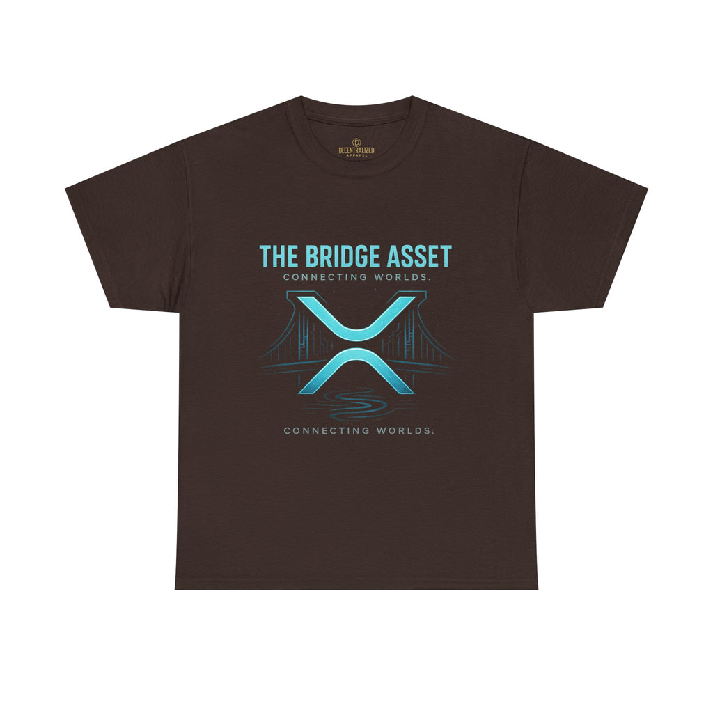 The Bridge Asset Tee – 'Connecting Worlds' Crypto Ripple X Logo T-Shirt