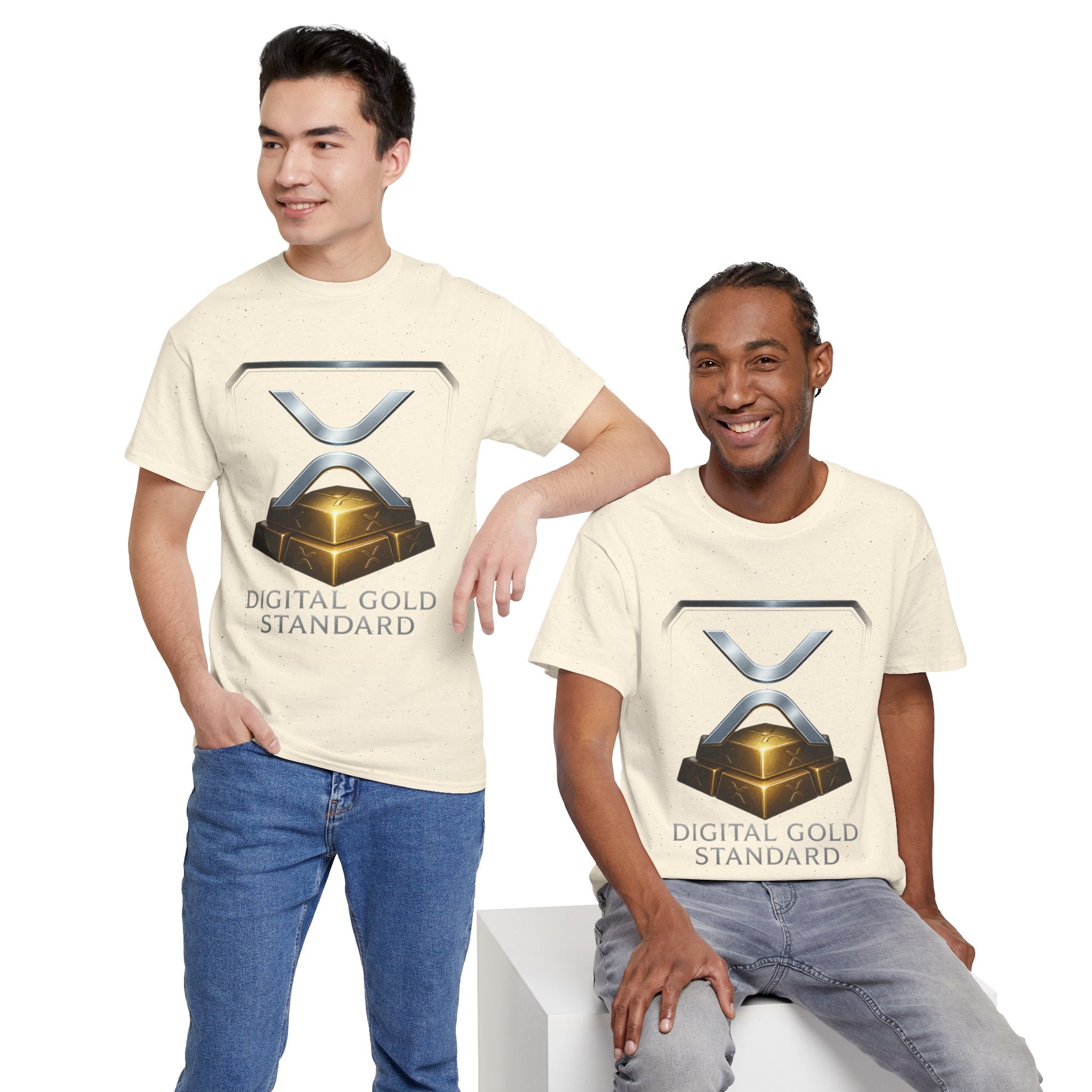XRP 'Digital Gold Standard' Tee — Cryptocurrency Logo Shirt