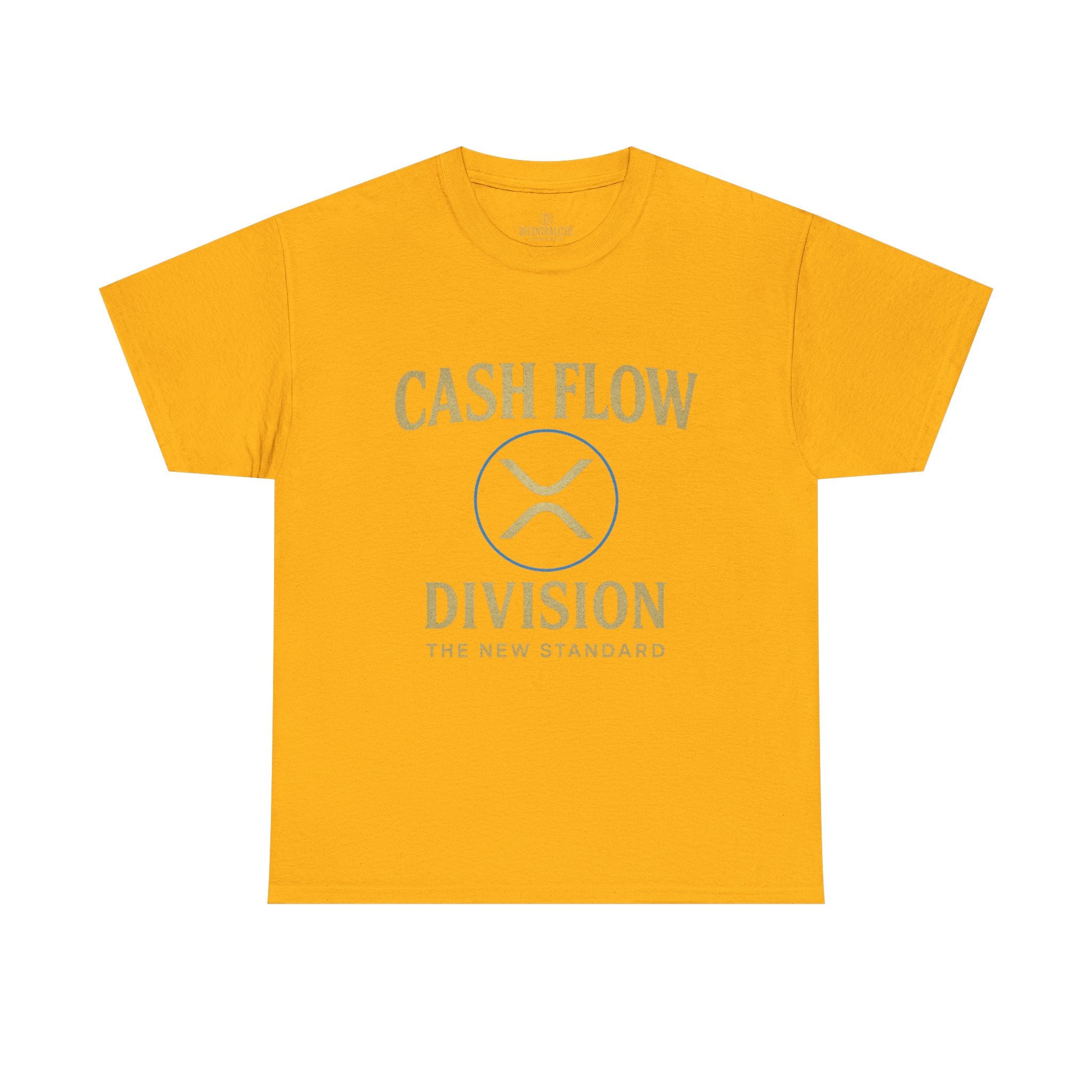Cash Flow Division Tee — "The New Standard" Graphic T-Shirt