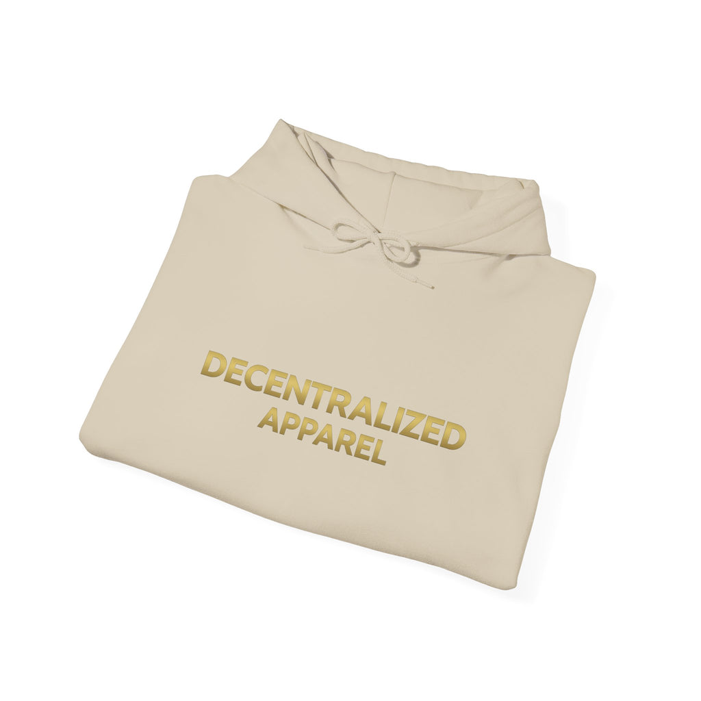 Decentralized Apparel Hoodie — Minimalist Crypto-Inspired White Pullover