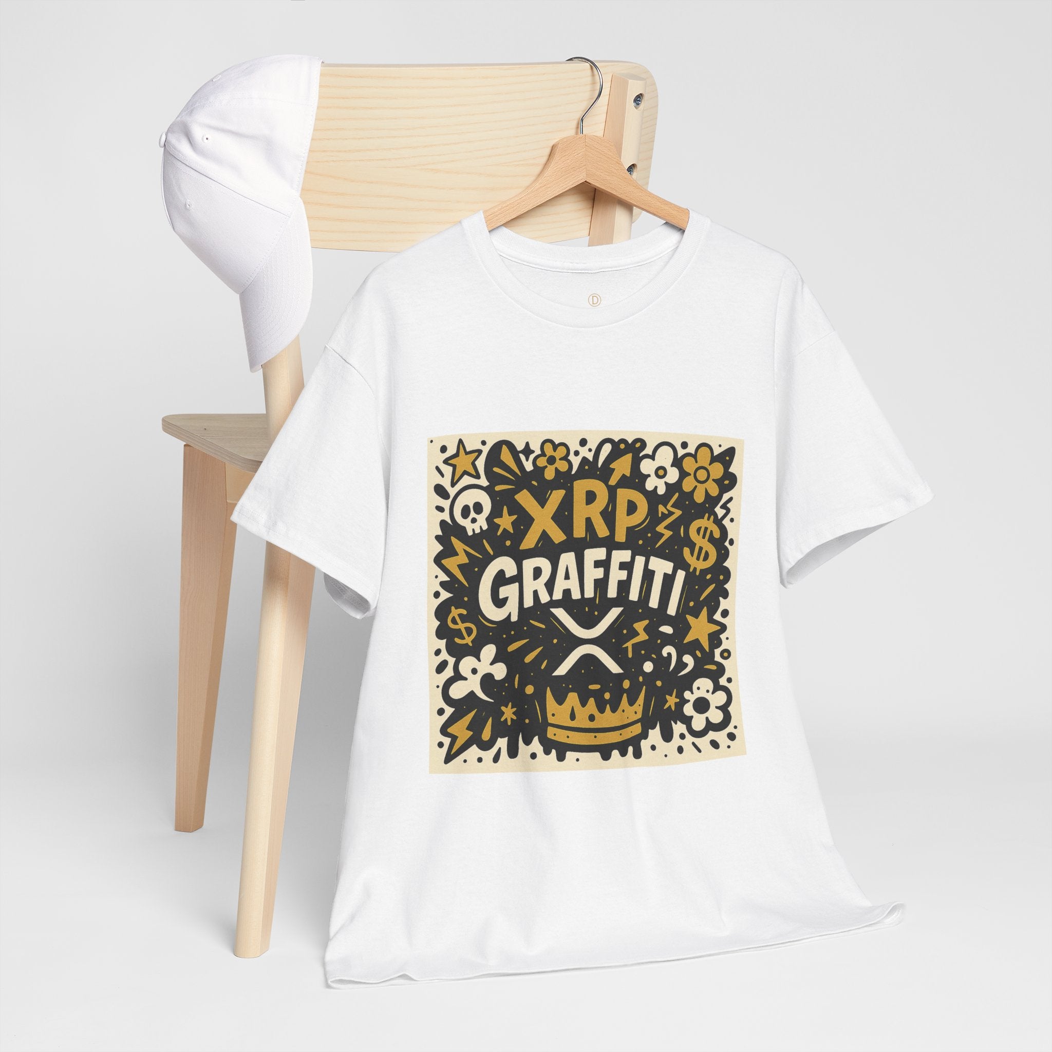 XRP Graffiti Tee — Crypto Street Art T-Shirt