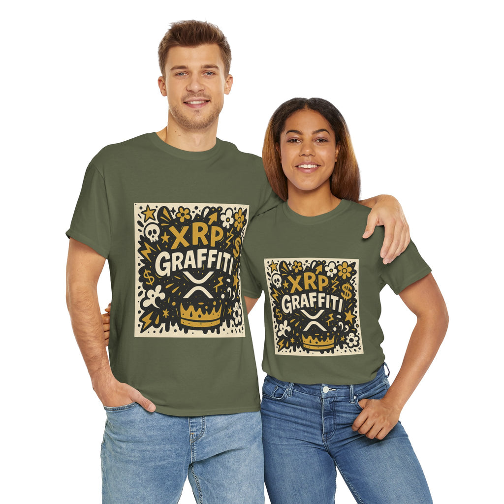 XRP Graffiti Tee — Crypto Street Art T-Shirt