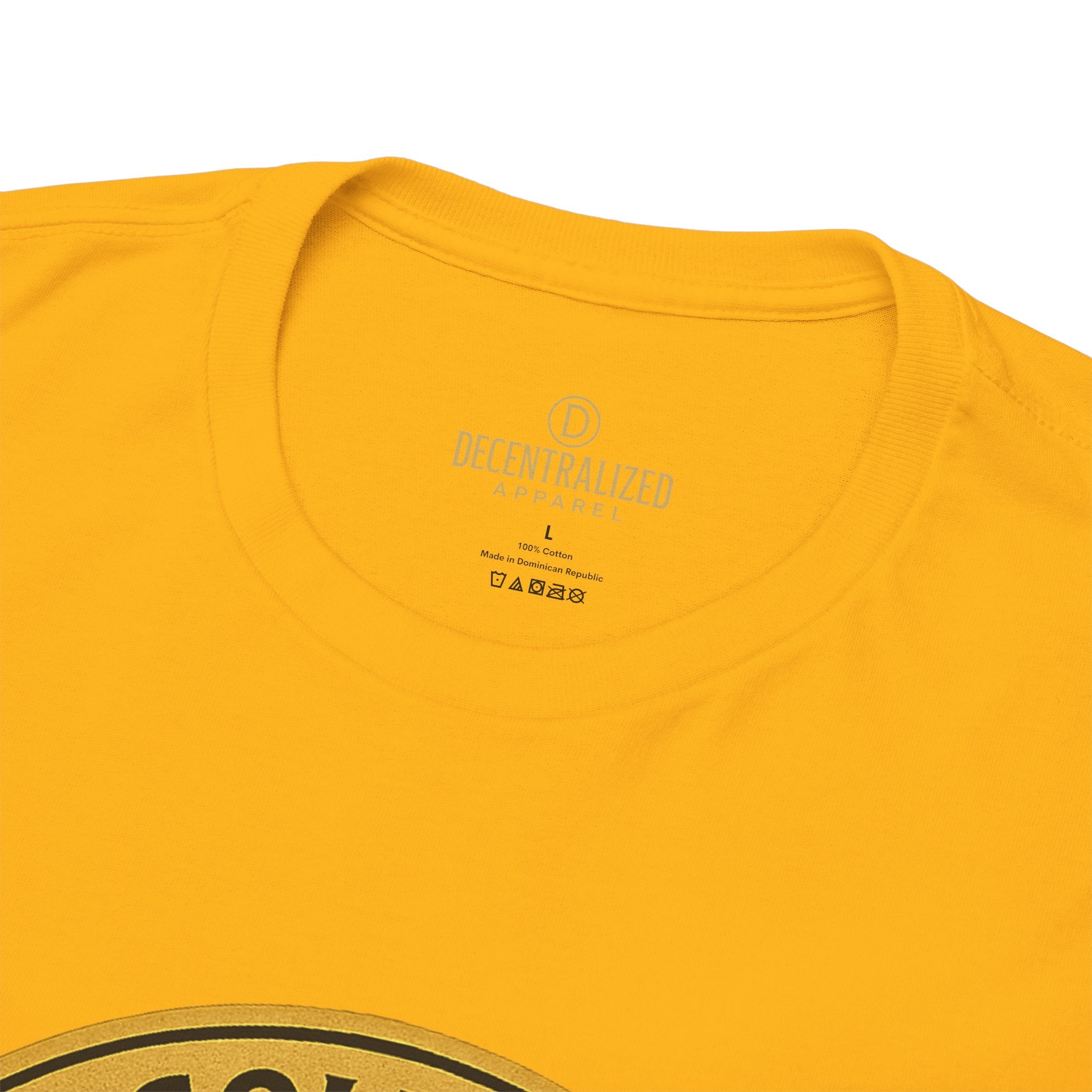 XRP Digital Gold Tee – Cryptocurrency Logo Shirt