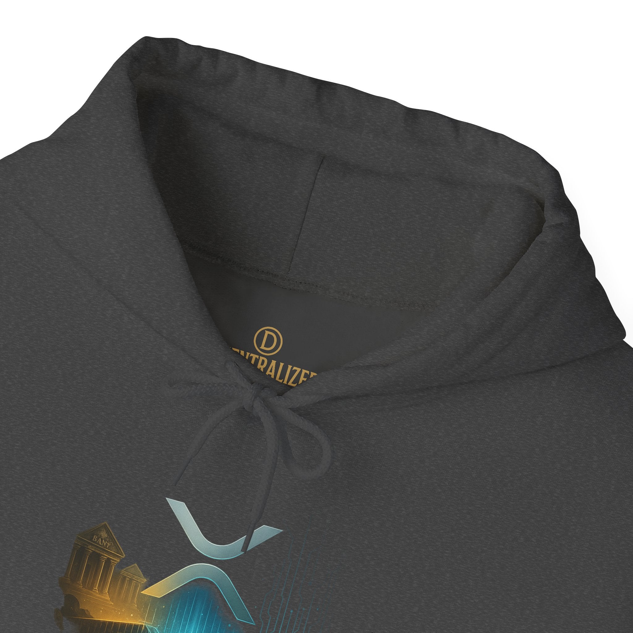 Bridge Asset Logo Hoodie — Minimal Crypto XRP Design