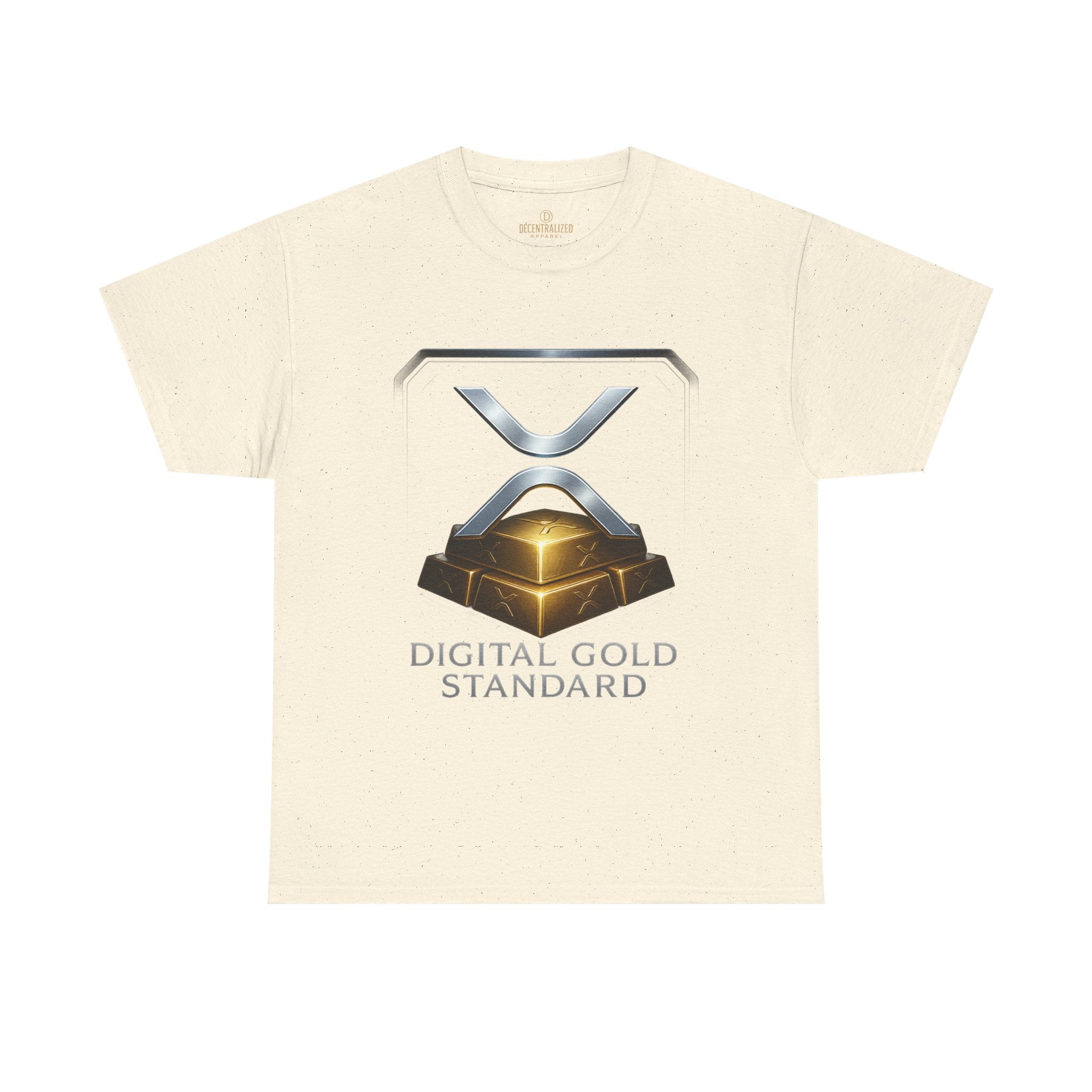 XRP 'Digital Gold Standard' Tee — Cryptocurrency Logo Shirt