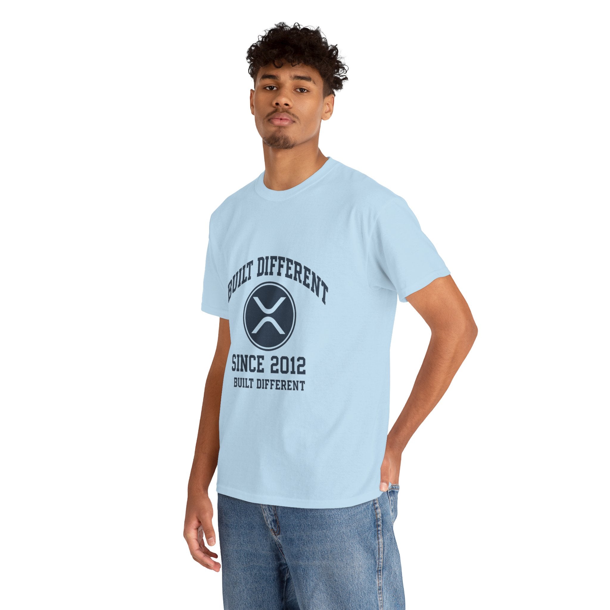 Built Different Since 2012 T-Shirt – Ripple XRP Logo Tee