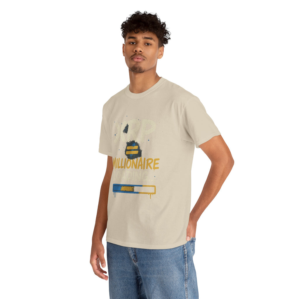 XRP Millionaire Loading T-Shirt — Crypto Investor Progress Tee