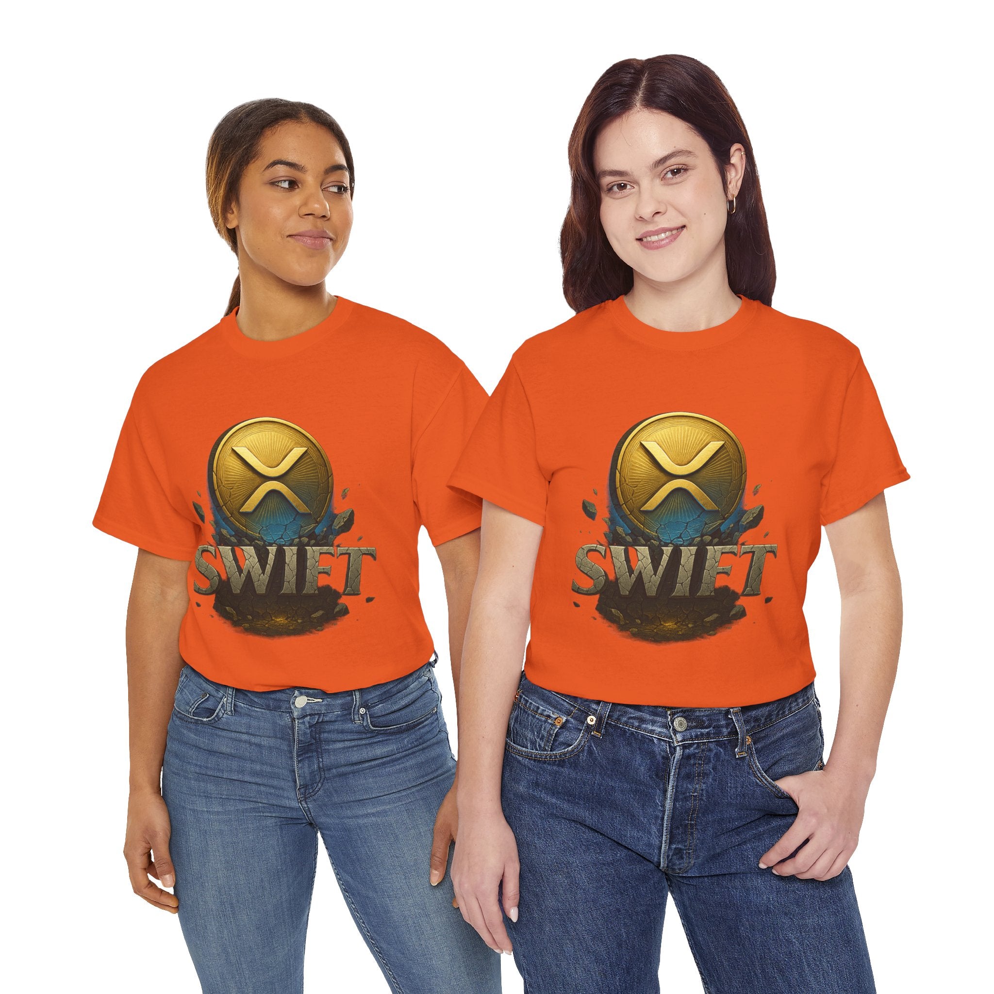 XRP Swift Cryptocurrency T‑Shirt — Ripple Coin Logo Graphic Tee