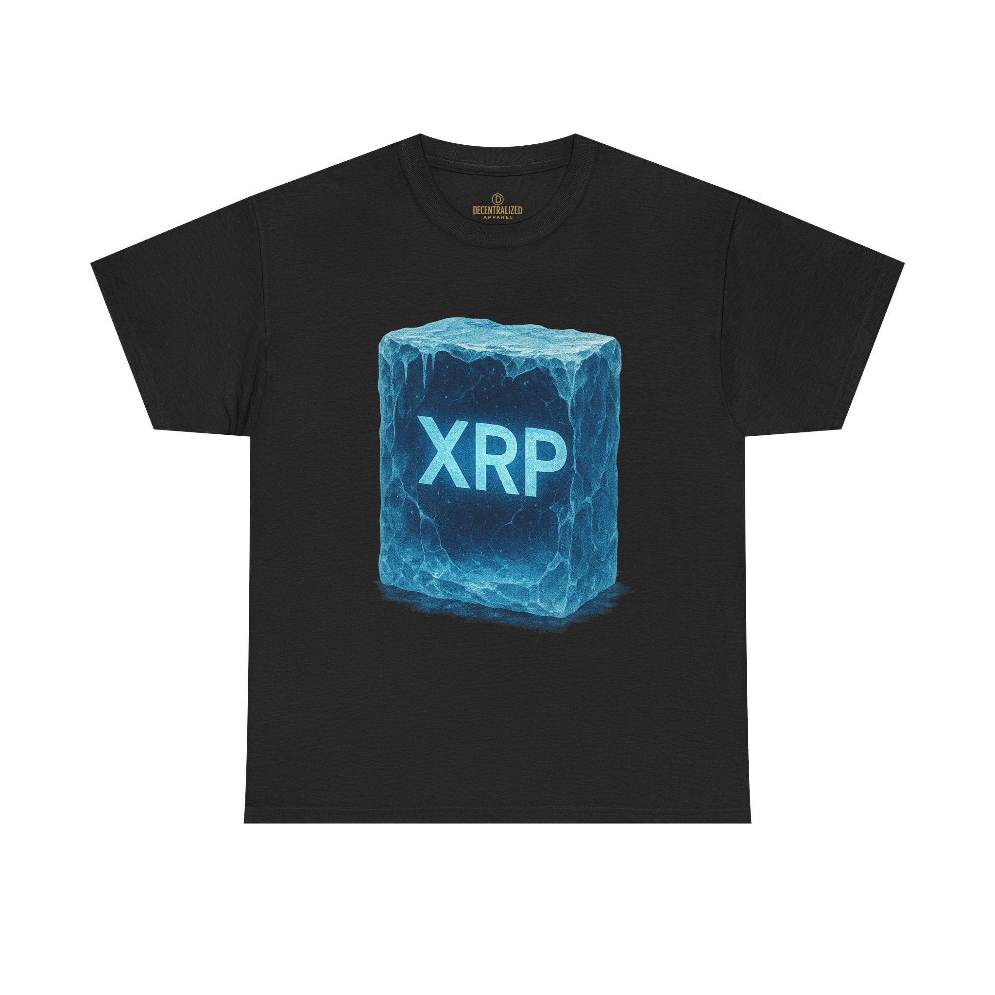 XRP Ice Block Tee — Crypto Ripple Logo T-Shirt