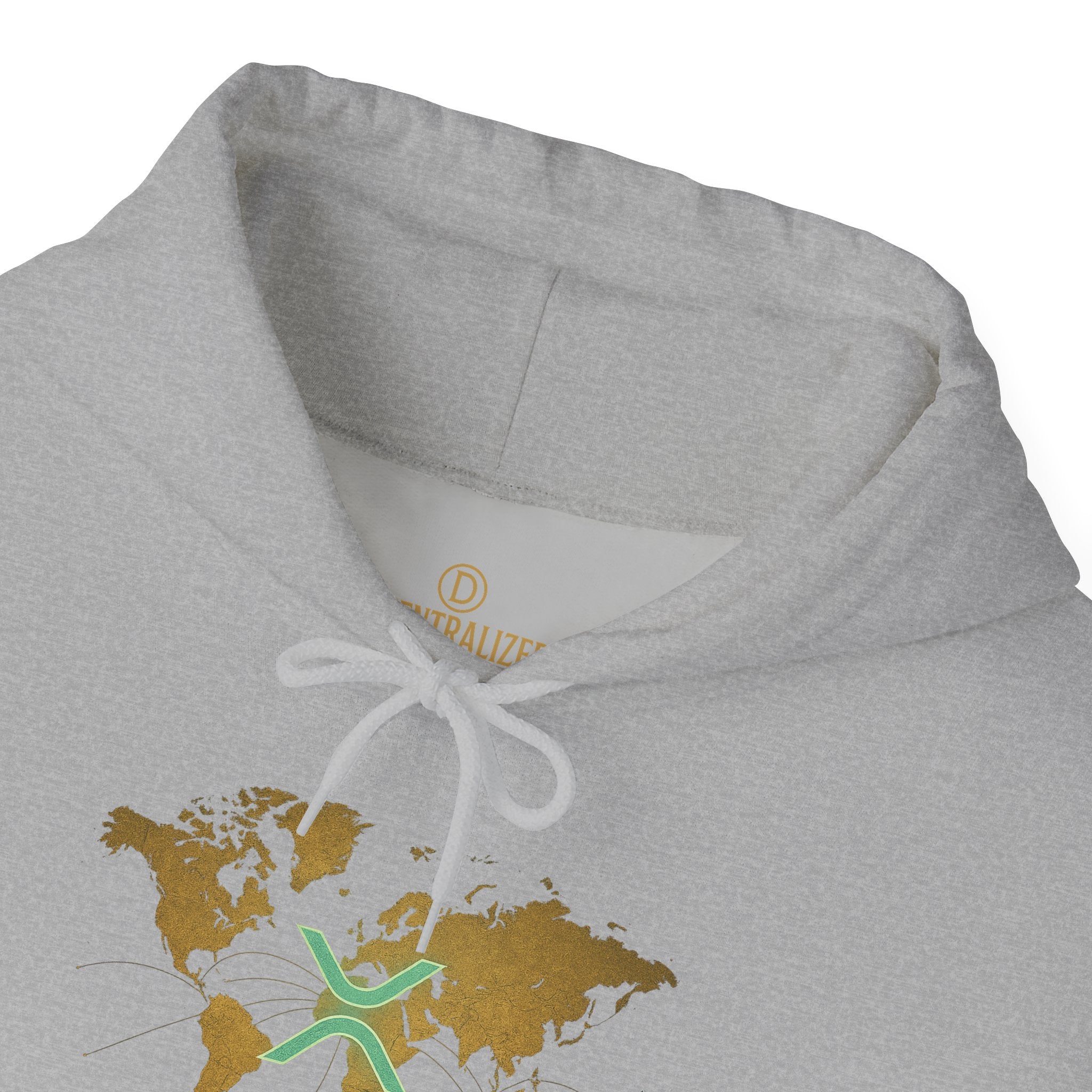 Global Reserve Hoodie — World Map Logo Pullover