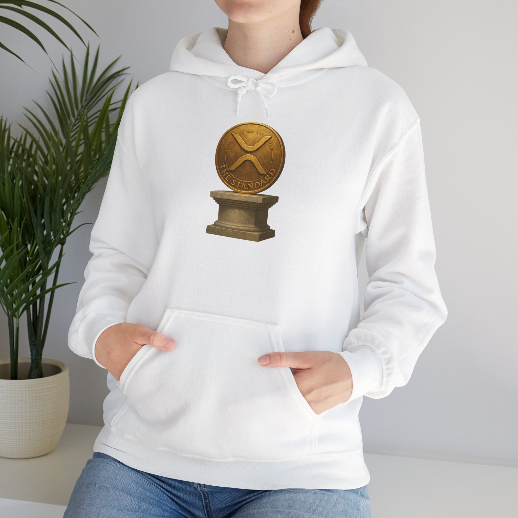 Golden Trophy Hoodie – Vintage Award Emblem Pullover