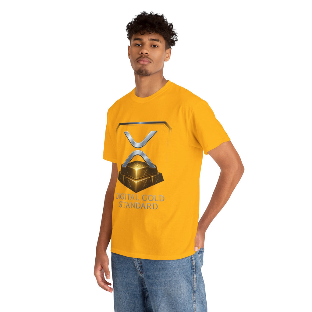 XRP 'Digital Gold Standard' Tee — Cryptocurrency Logo Shirt