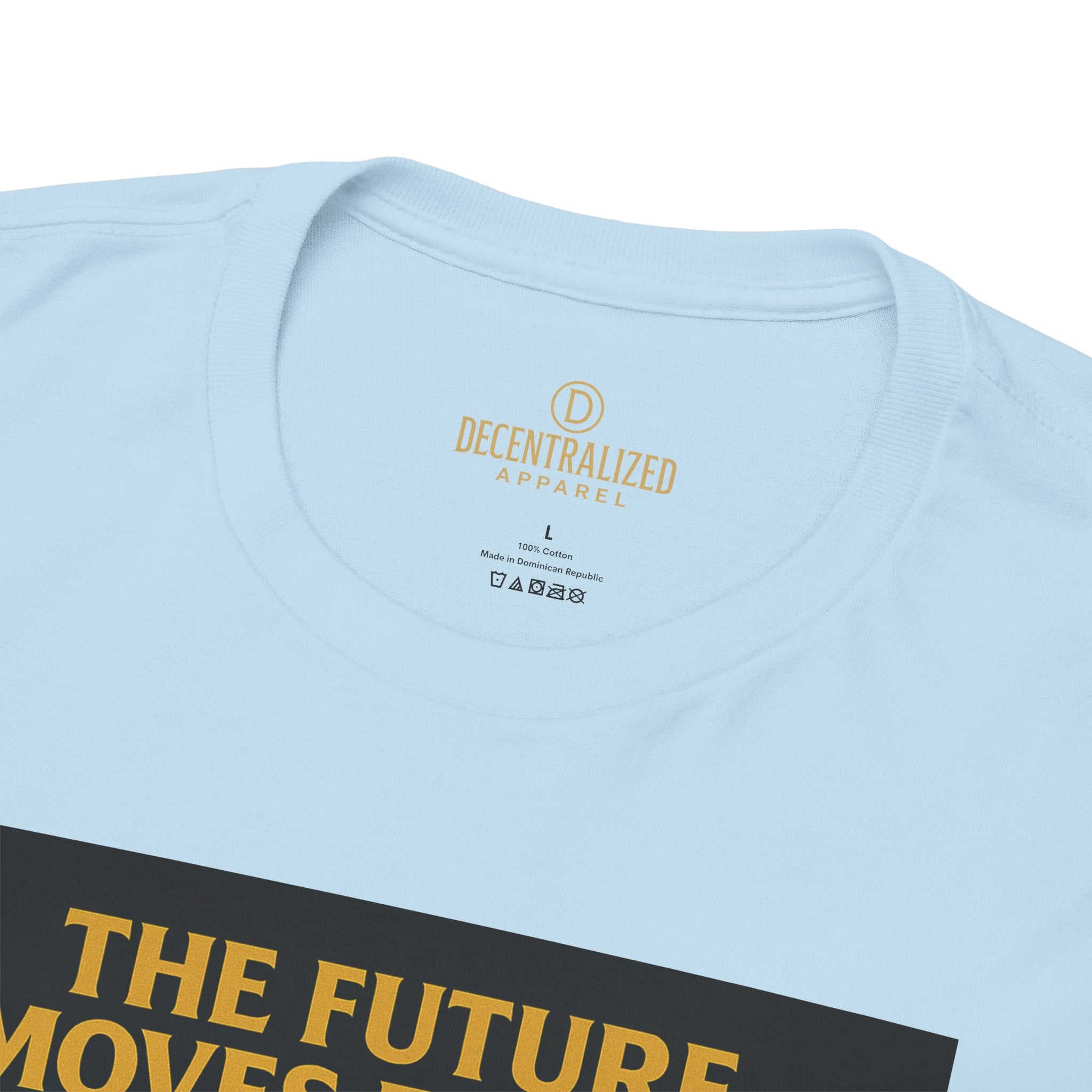 XRP Swift Crypto T-Shirt — “The Future Moves Faster” XRP Over Swift Tee
