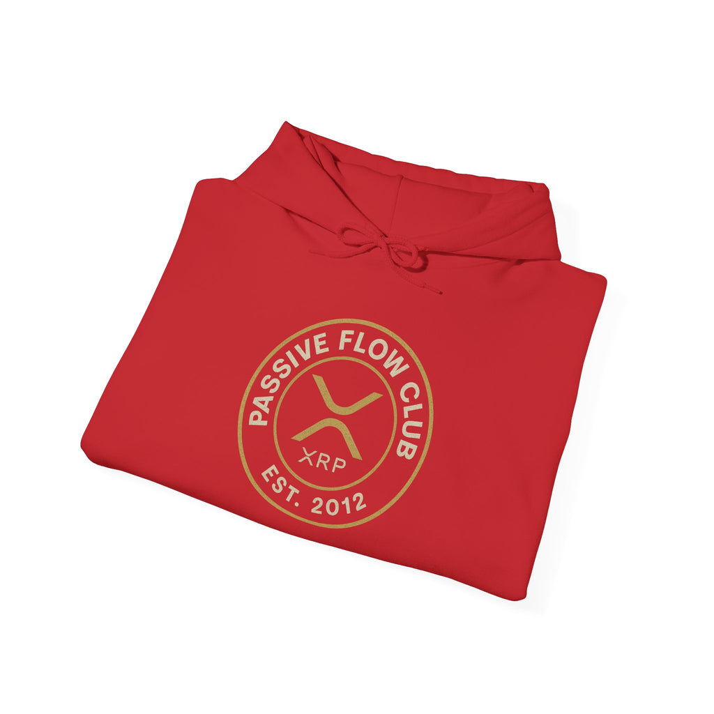 Hoodie — Passive Flow Club Crest Hooded Sweatshirt