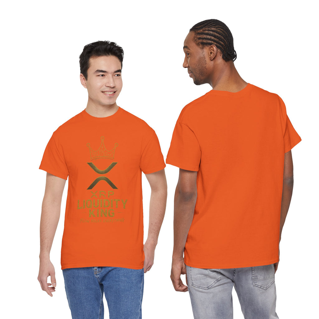 XRP Liquidity King Tee — Crypto Crown T-Shirt
