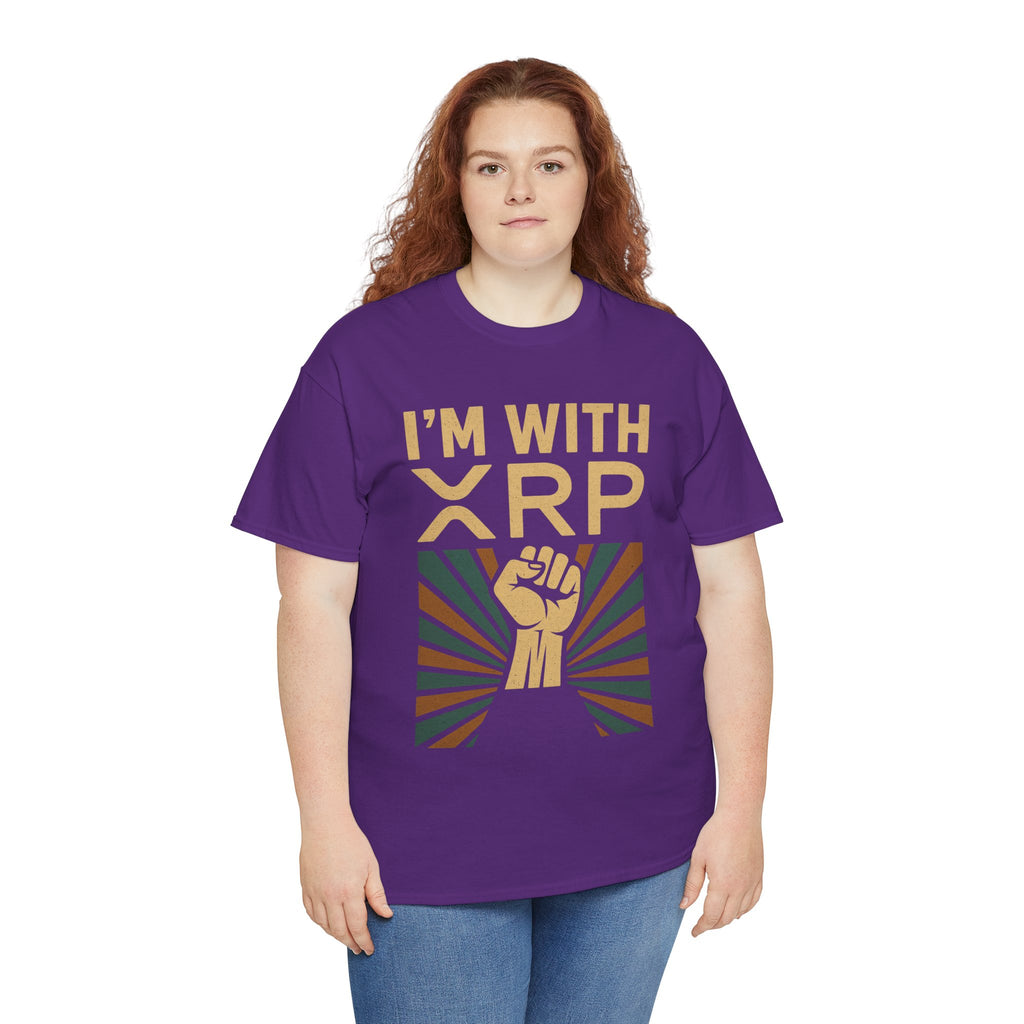 I'm With XRP Graphic Tee – Crypto Supporter Shirt
