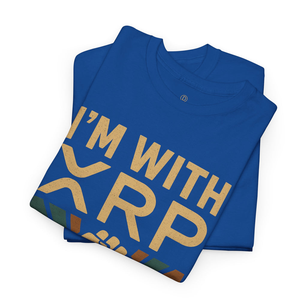 I'm With XRP Graphic Tee – Crypto Supporter Shirt