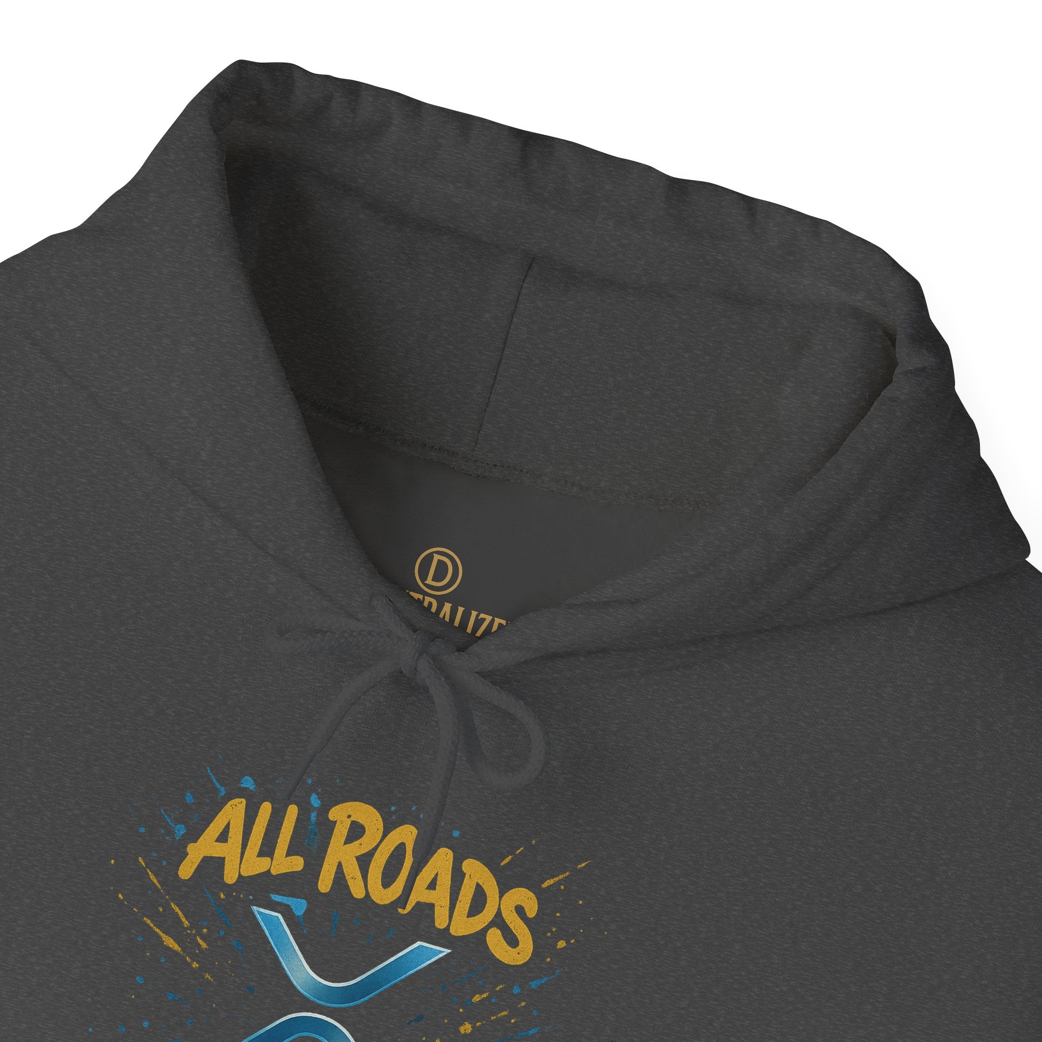 All Roads Lead to XRP Hoodie – Crypto Investor Pullover