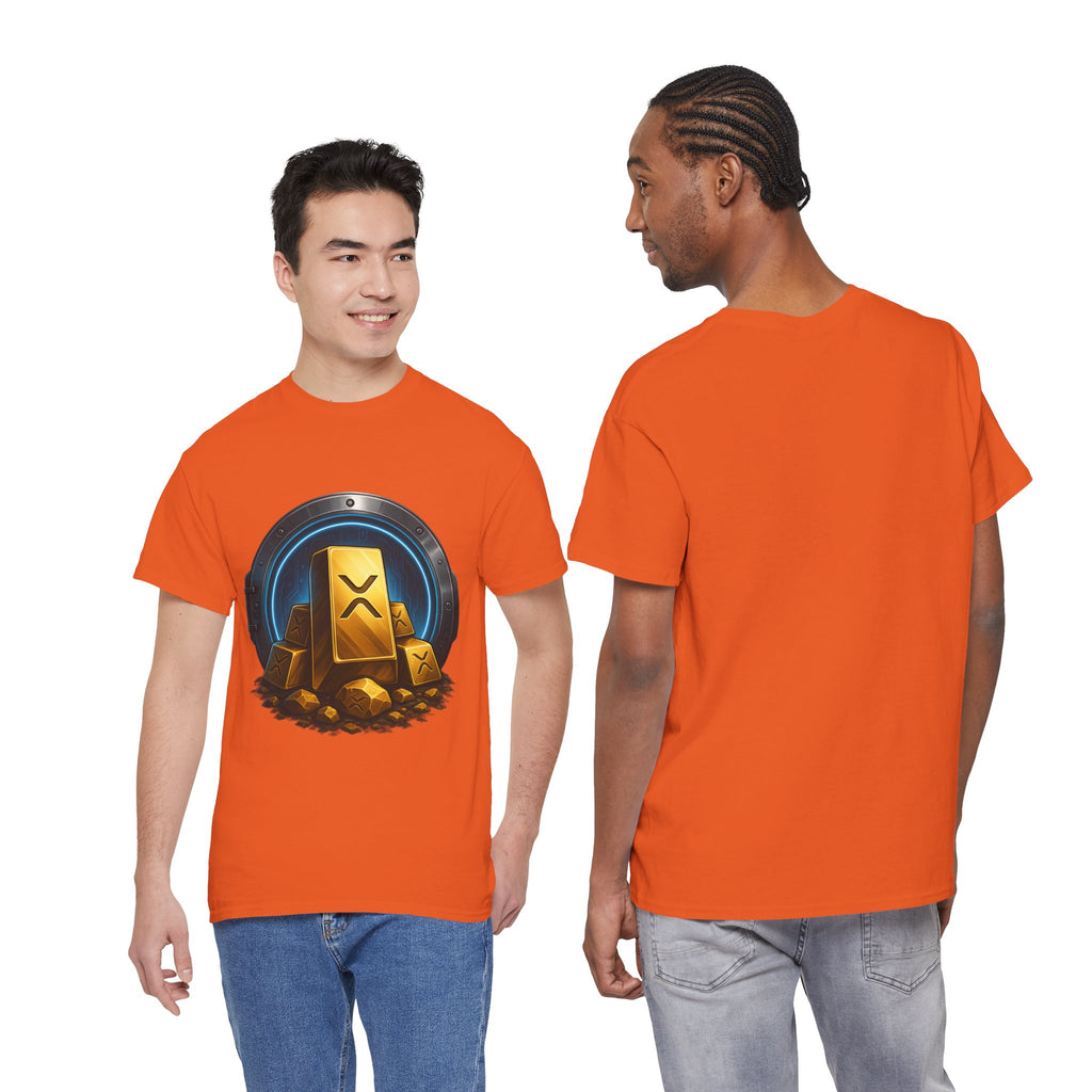 Crypto Gold Bars T-Shirt — Ripple (XRP) Stack Graphic Tee