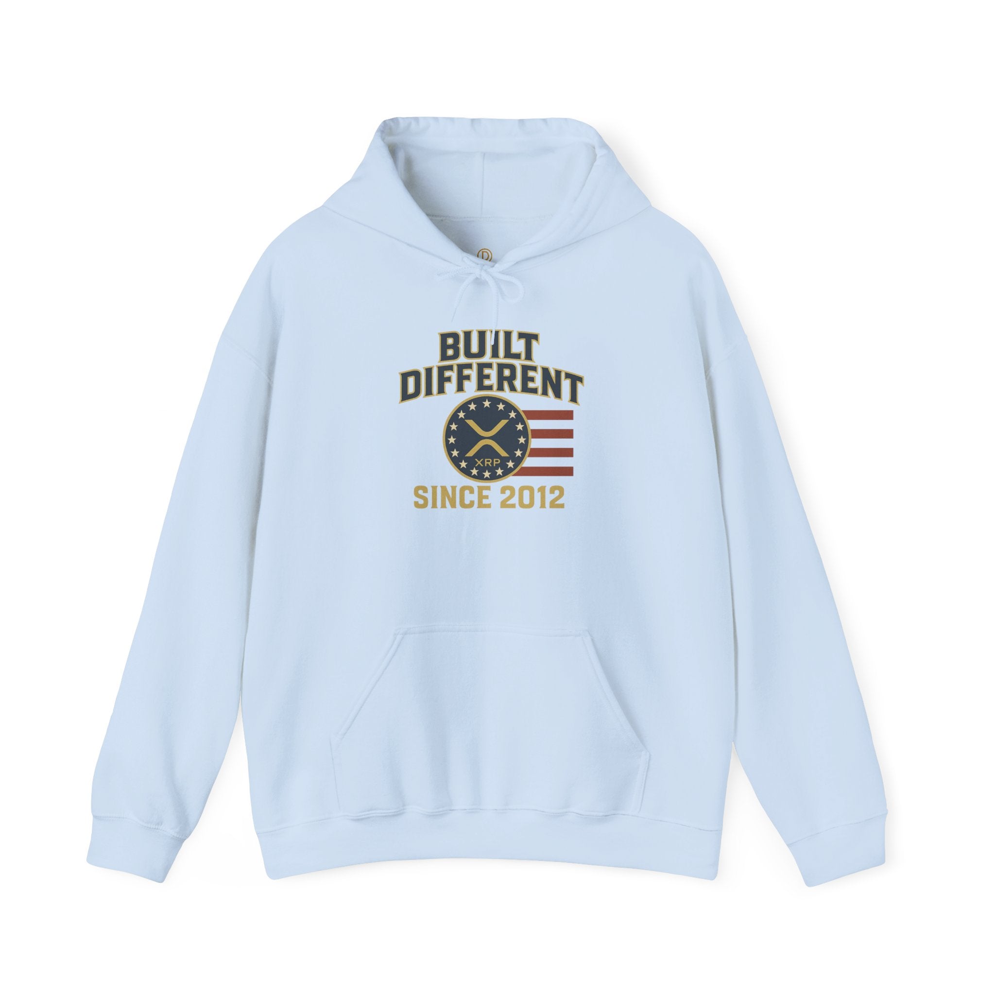 Built Different Hoodie • 'Built Different Since 2012' Patriotic Casual Pullover