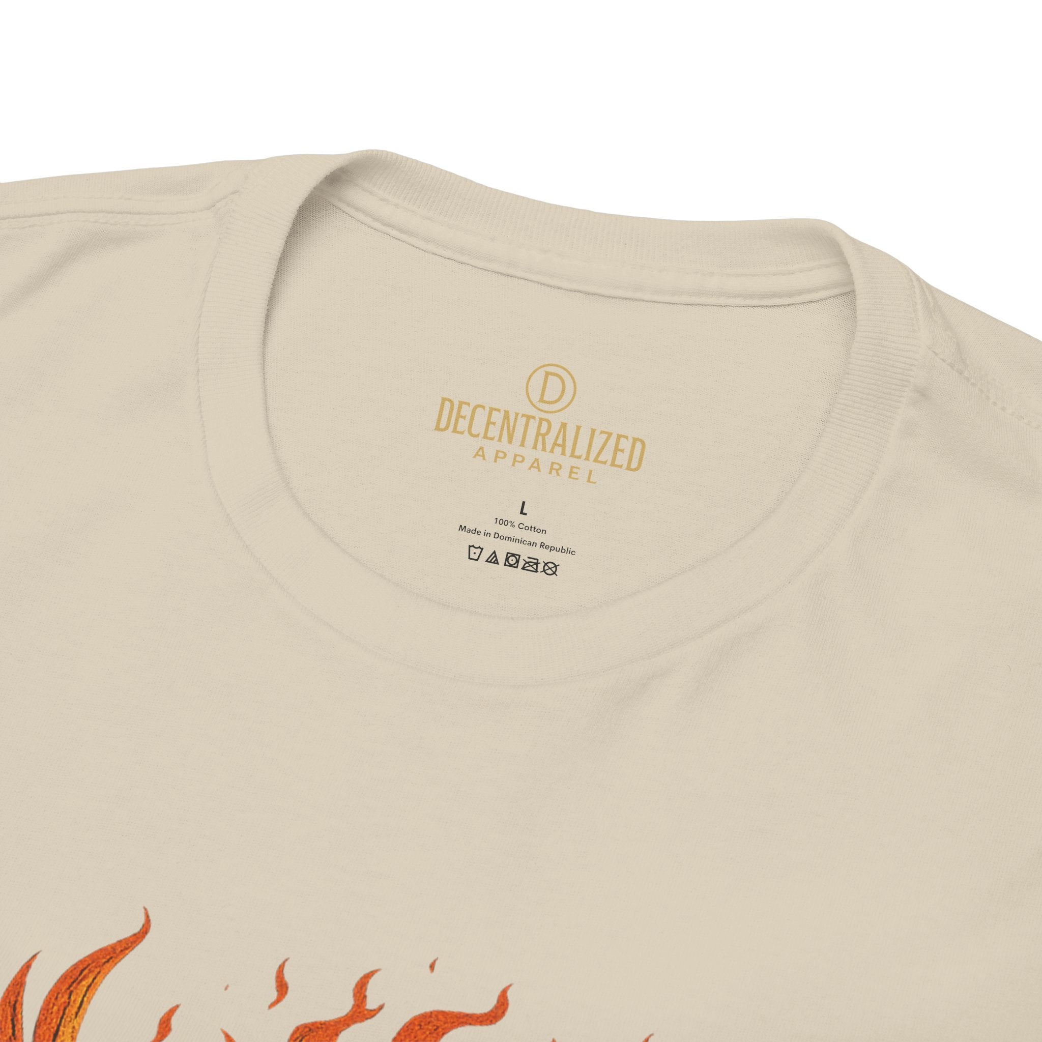Phoenix Coin T‑Shirt — Fiery Phoenix Crypto Logo Tee