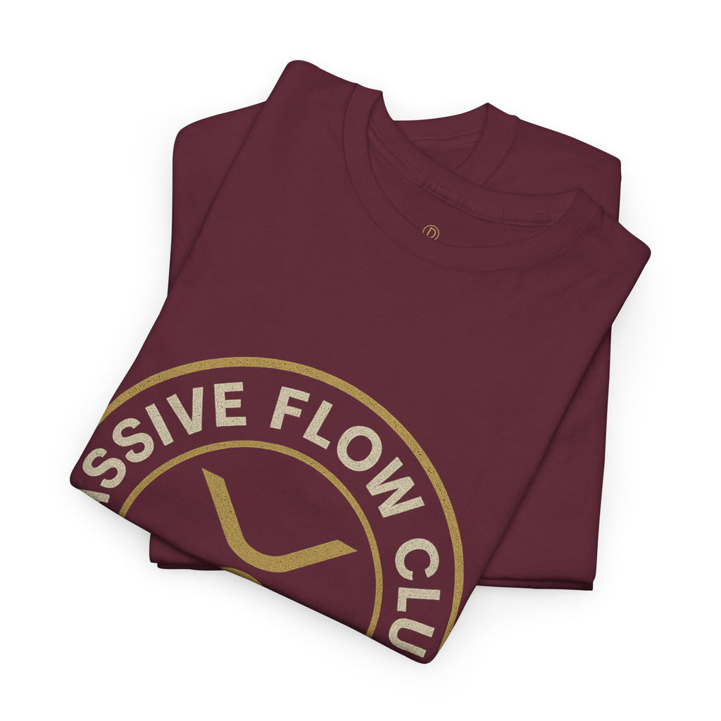 XRP Passive Flow Club T‑Shirt — Crypto Logo Tee (Est. 2012)