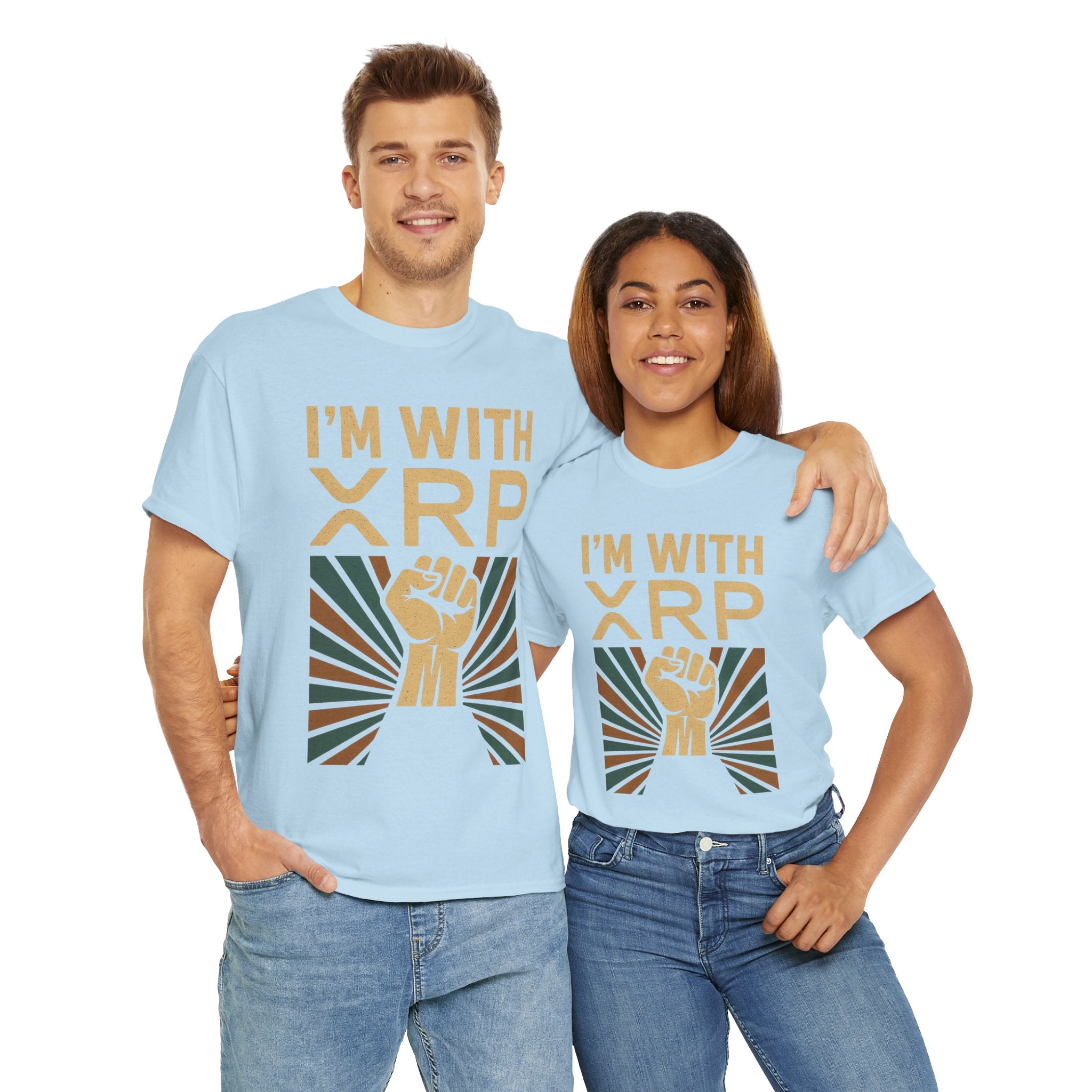 I'm With XRP Graphic Tee – Crypto Supporter Shirt
