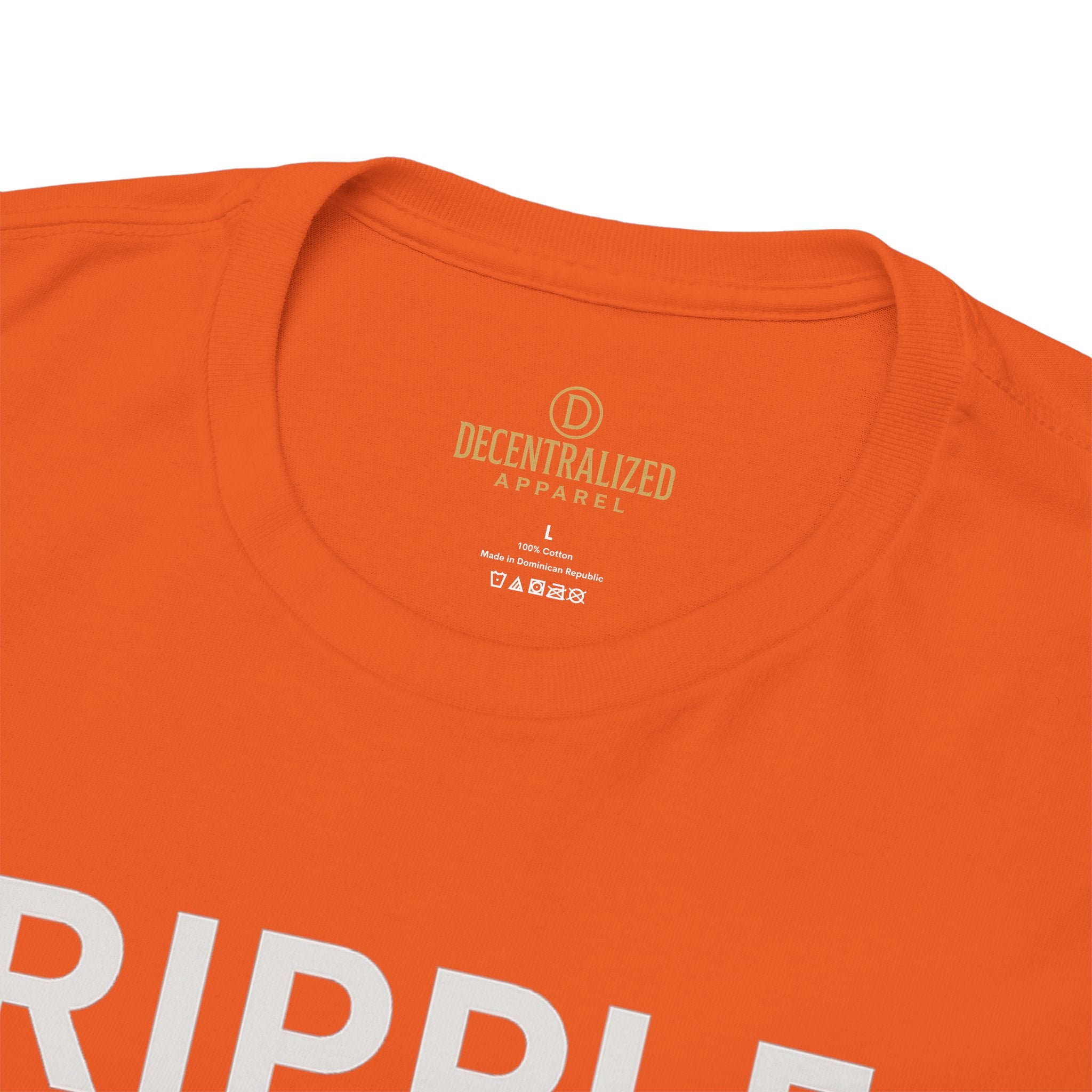 Ripple Effect XRP Tee — Minimal Cryptocurrency Logo T-Shirt