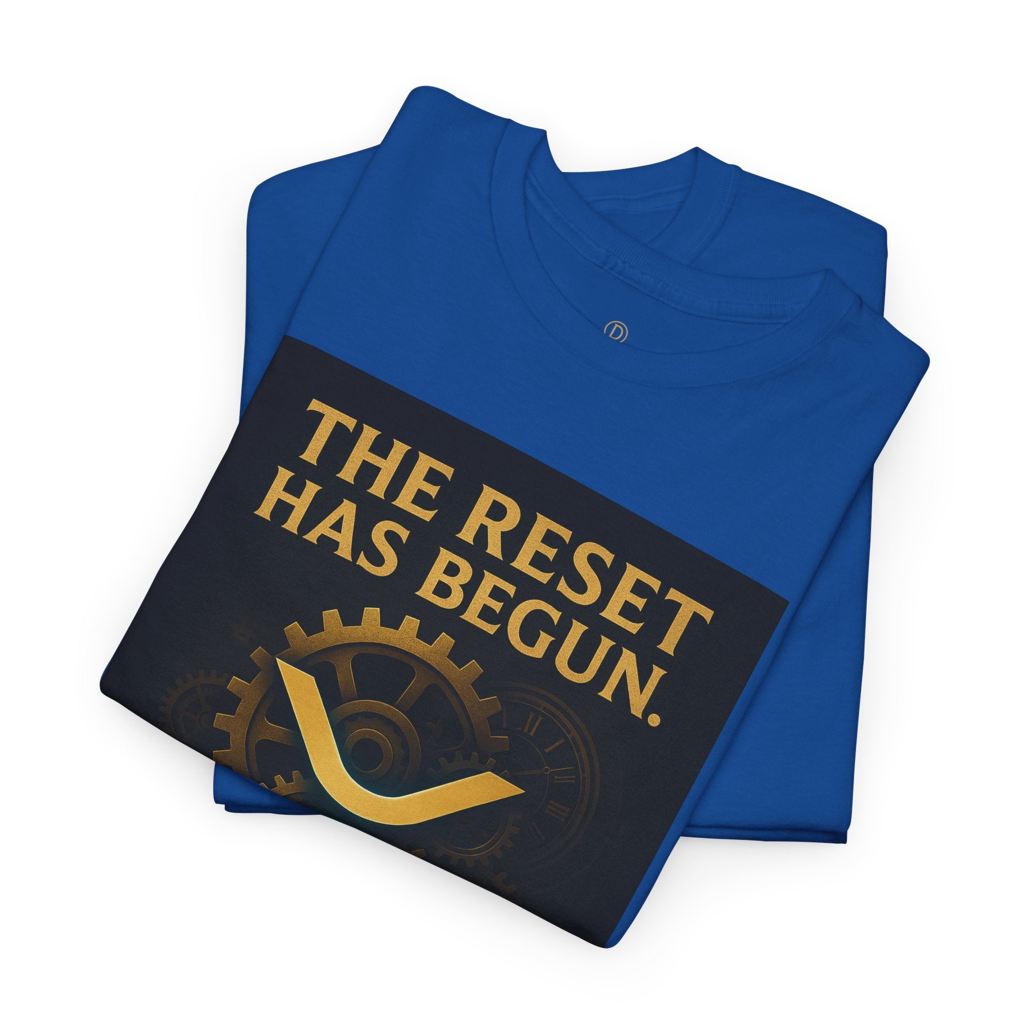 XRP Crypto Tee — "The Reset Has Begun" Bitcoin Alternative Shirt