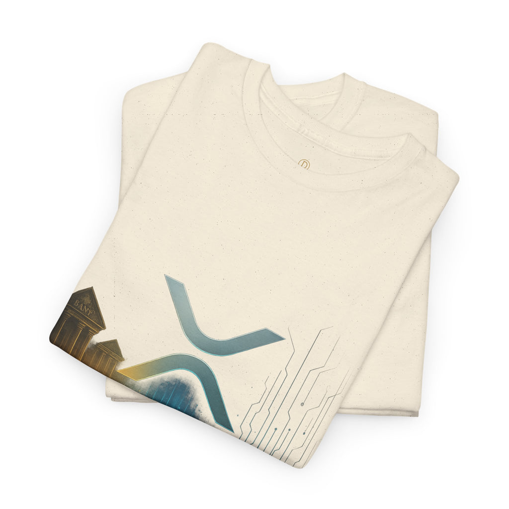 Ripple XRP Crypto Tee — 'The Bridge Asset' Logo T-Shirt