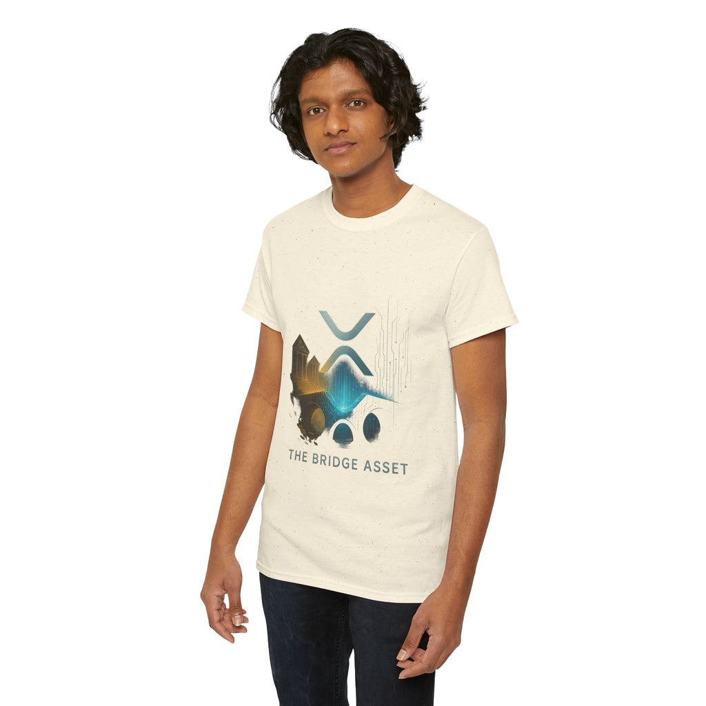 Ripple XRP Crypto Tee — 'The Bridge Asset' Logo T-Shirt