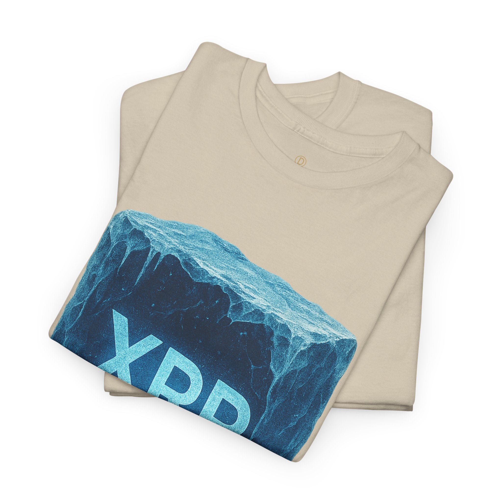 XRP Ice Block Tee — Crypto Ripple Logo T-Shirt