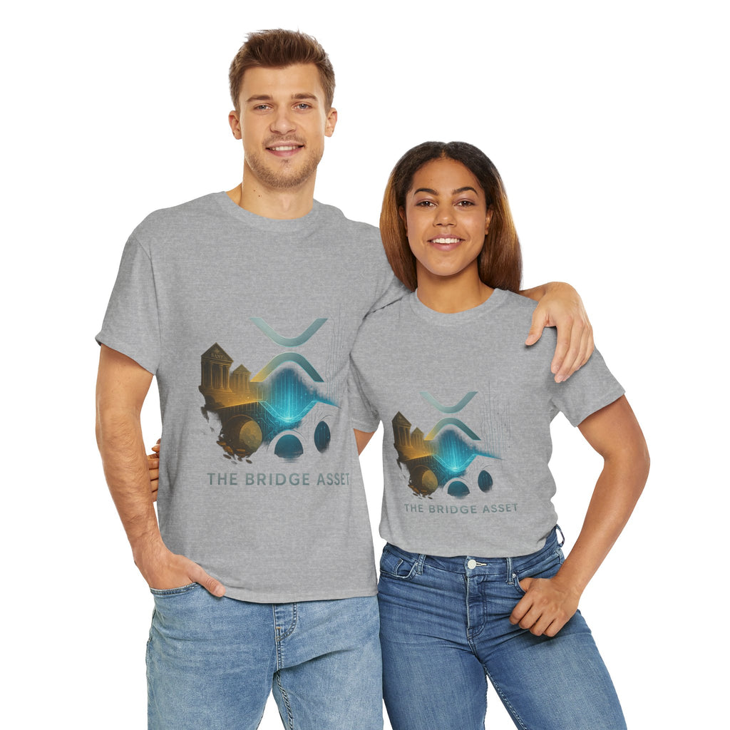 Ripple XRP Crypto Tee — 'The Bridge Asset' Logo T-Shirt