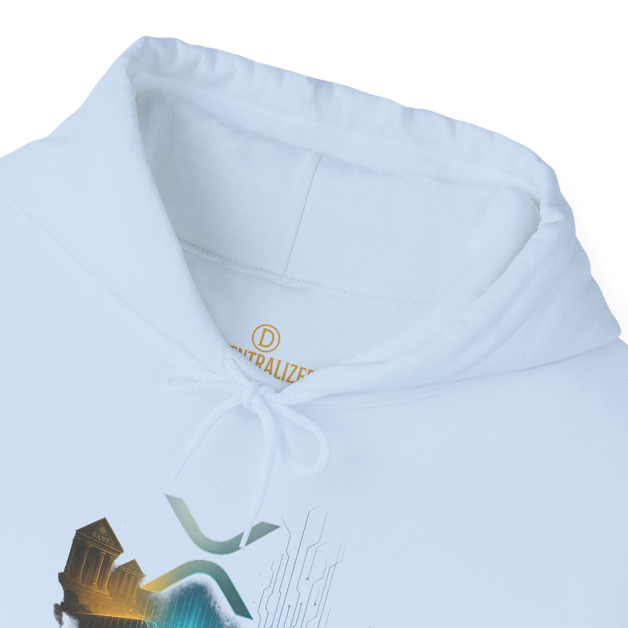 Bridge Asset Logo Hoodie — Minimal Crypto XRP Design